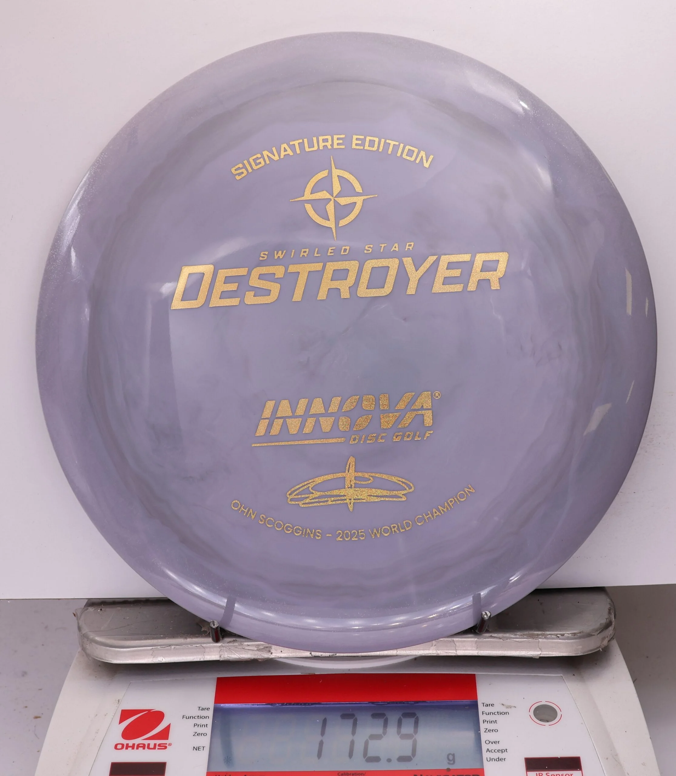 744418 Swirled Star Destroyer, Ohn Scoggins 2025 FPO World Champion - #518 Gray, 173