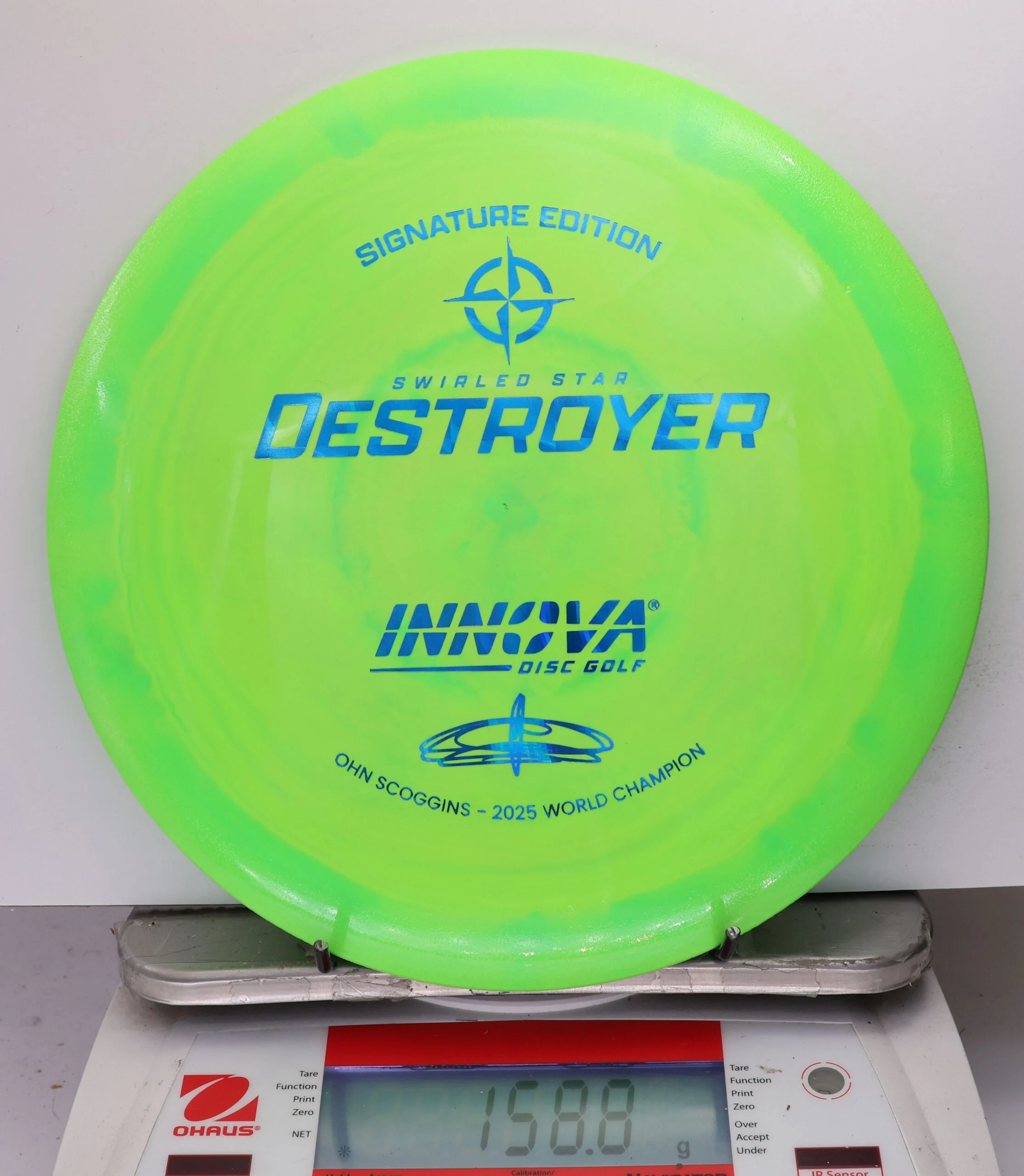 744568 Swirled Star Destroyer, Ohn Scoggins 2025 FPO World Champion - #543 Grellow, 159