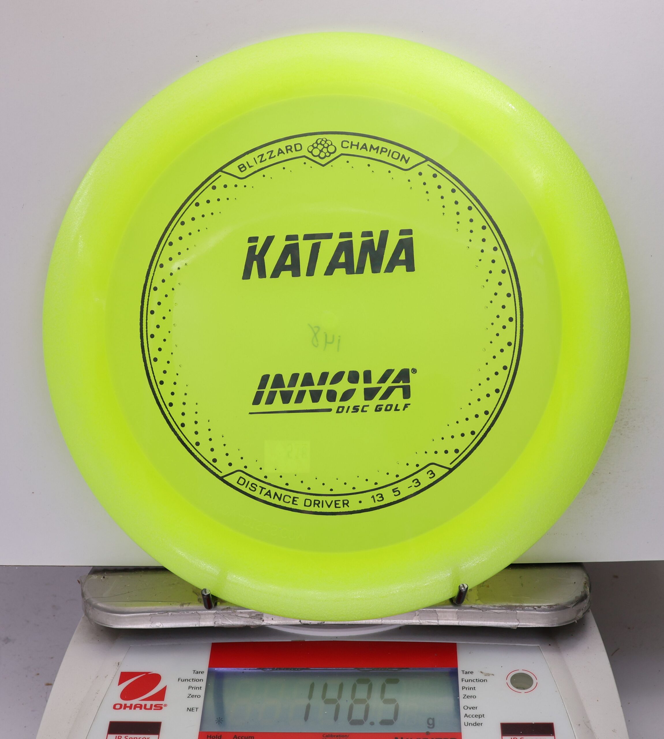 746826 Blizzard Katana - #518 NYellow, 149