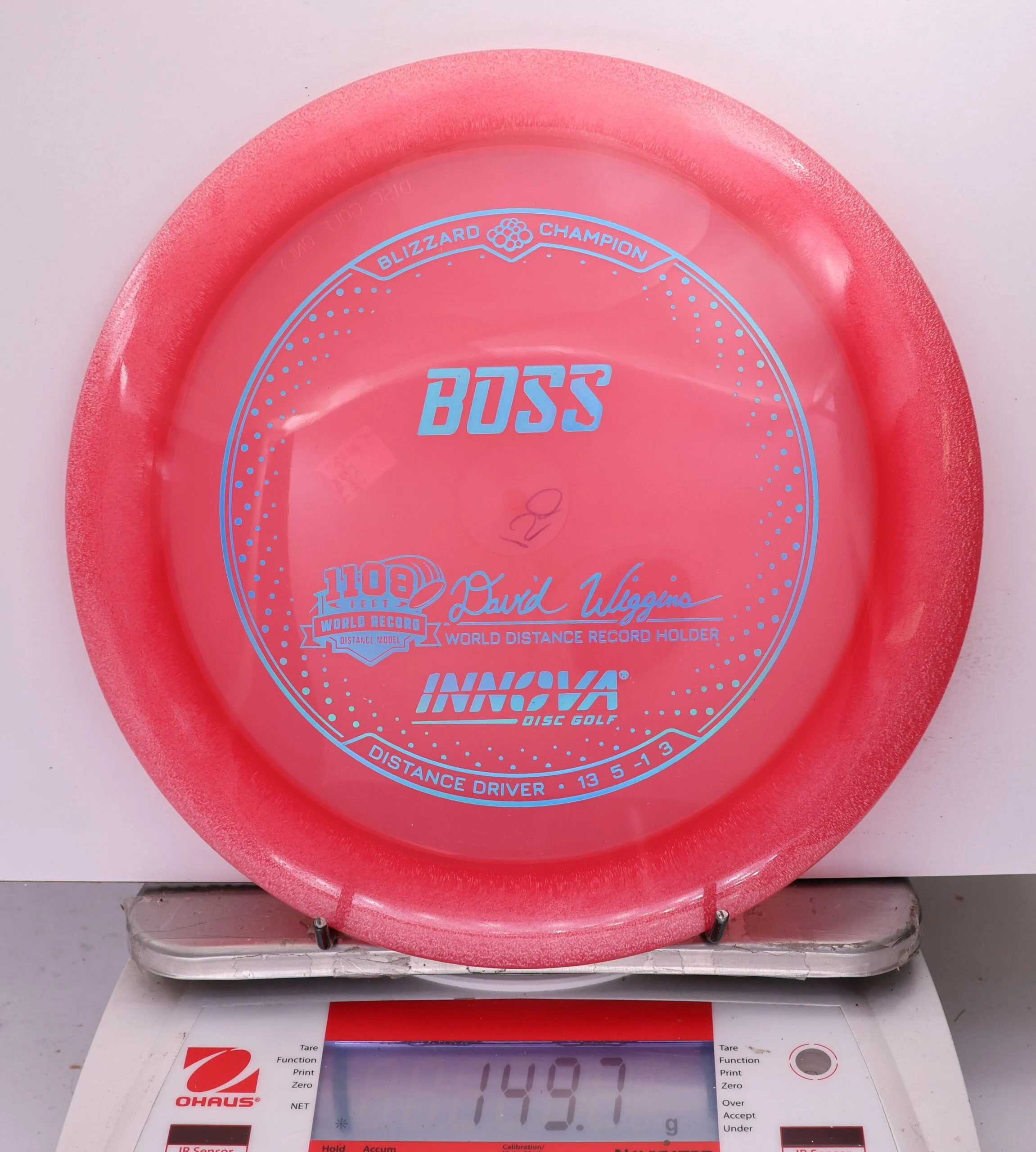746897 Blizzard Boss, Wiggins 1108 - #524 Red, 150