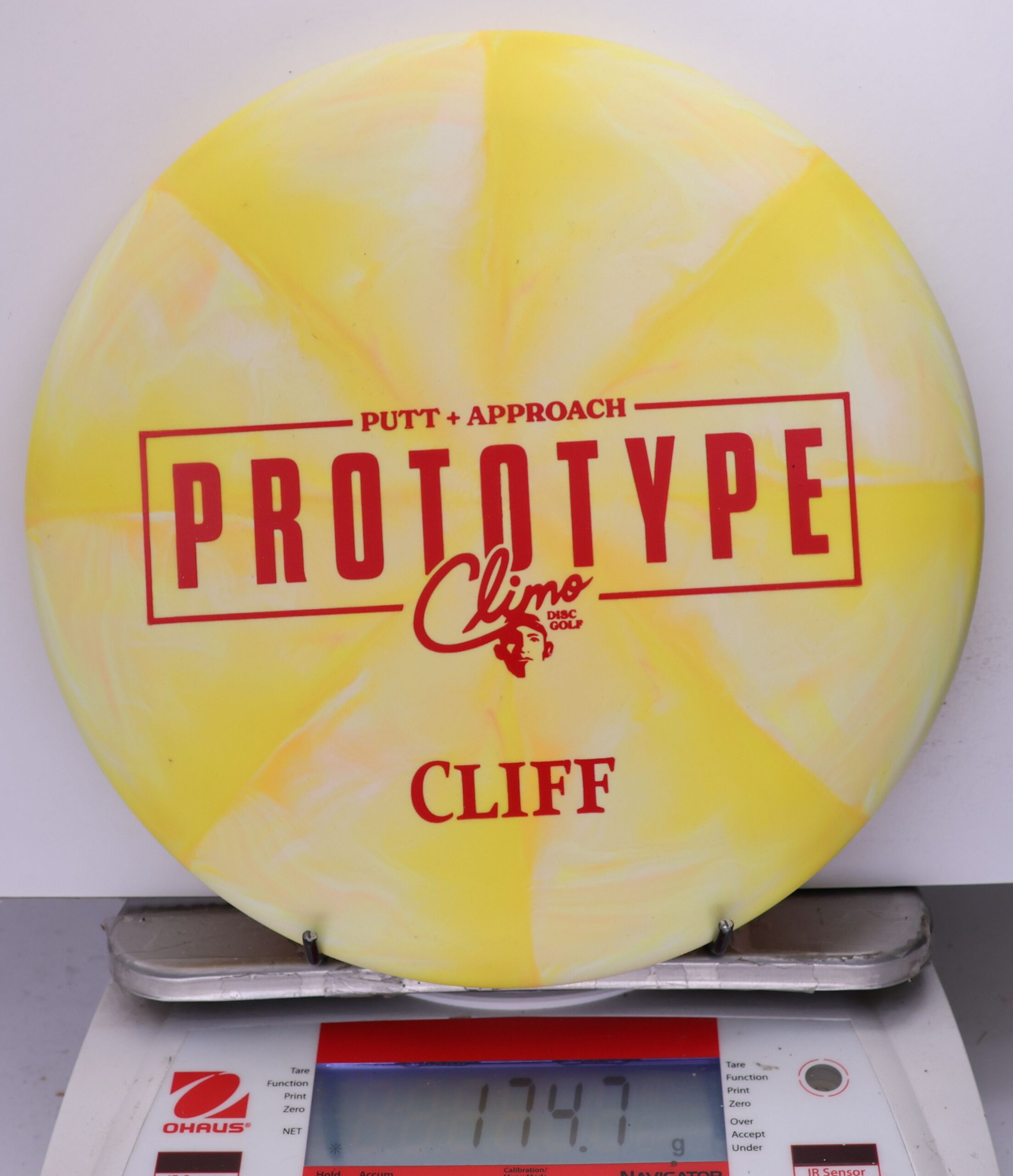 748139 Prototype Trophy Swirl Cliff - #17 Yellow, 175