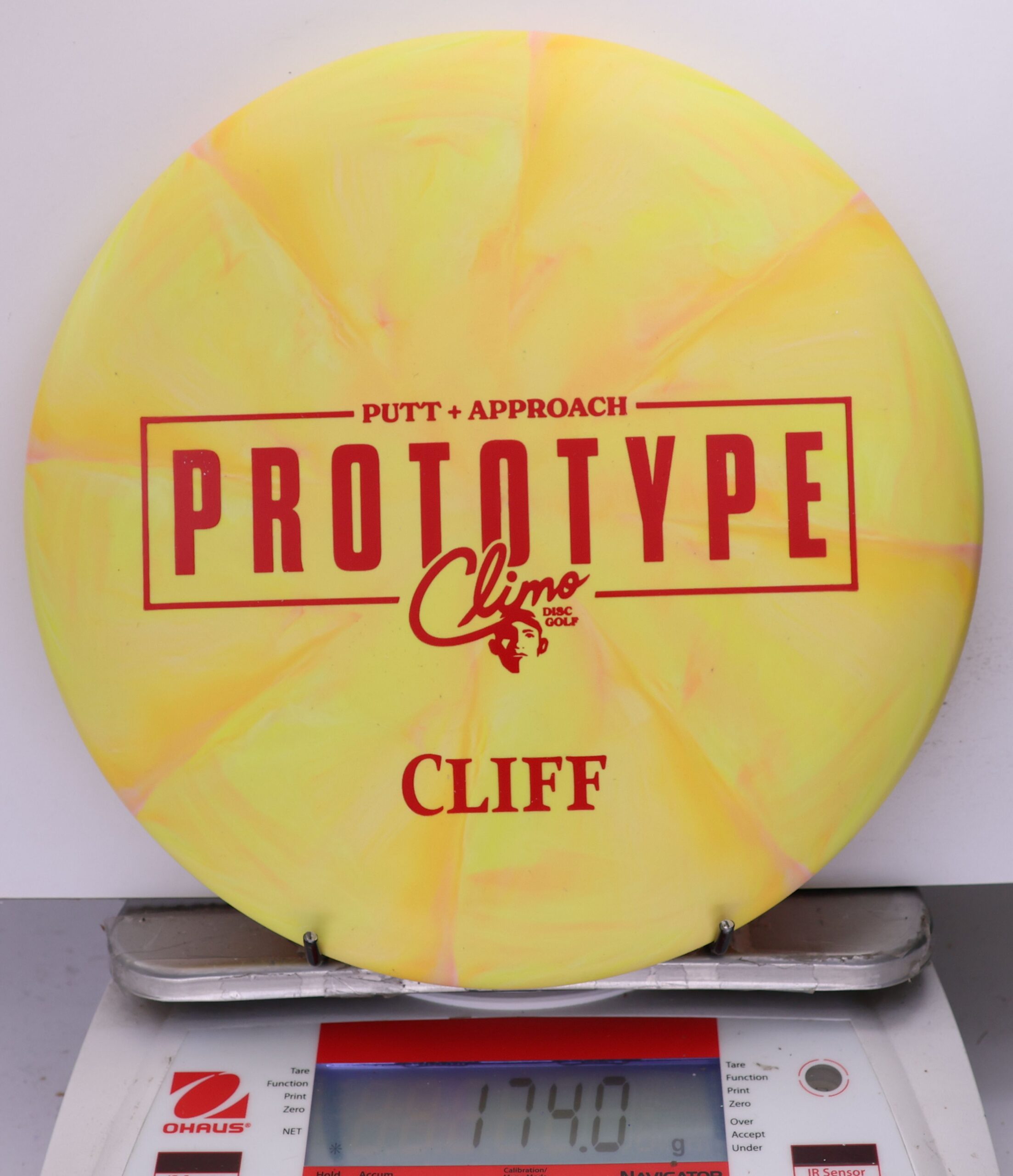 748185 Prototype Trophy Swirl Cliff - #22 Yellow, 174