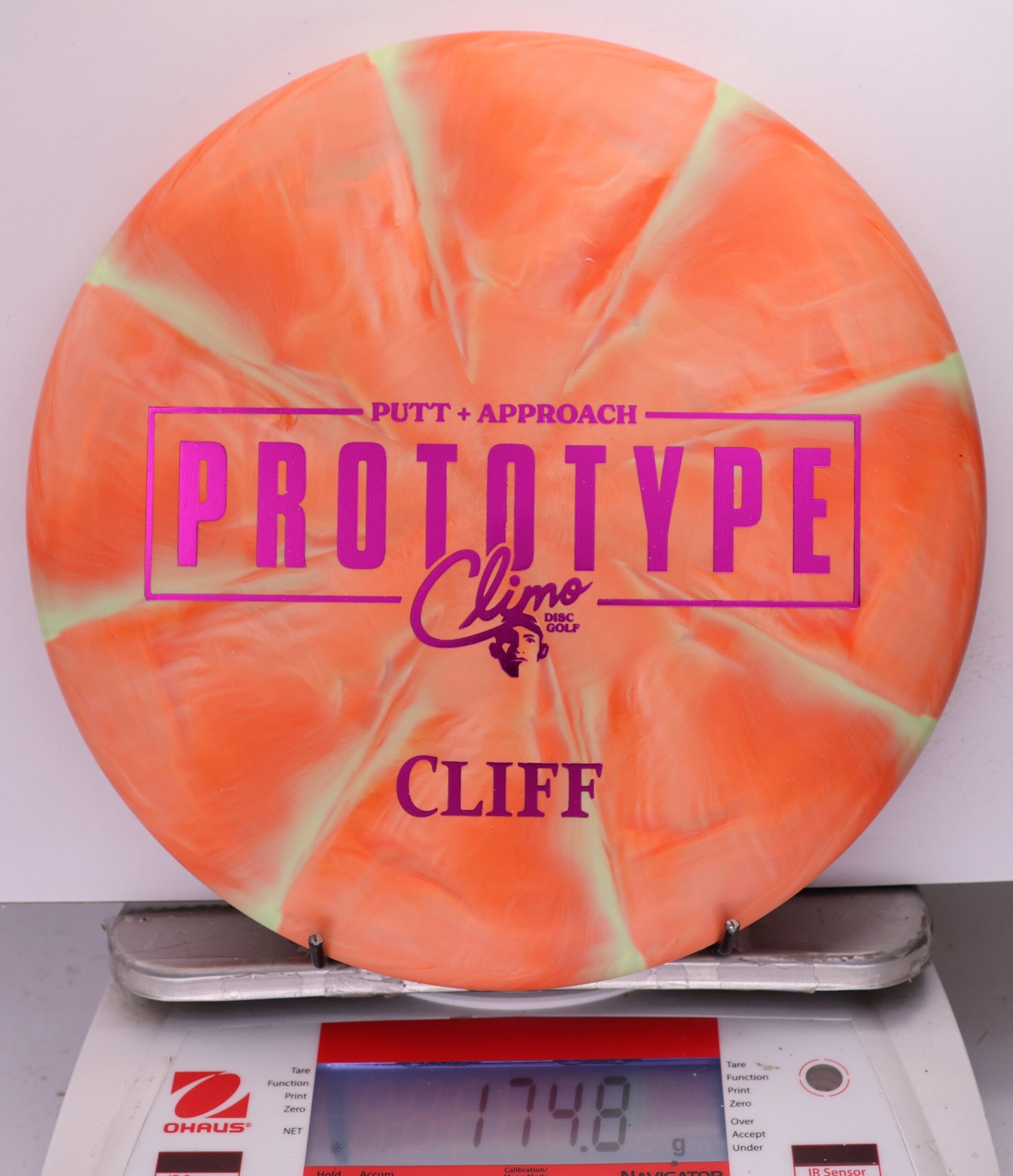 748233 Prototype Trophy Swirl Cliff - #29 OrangeYellow, 175