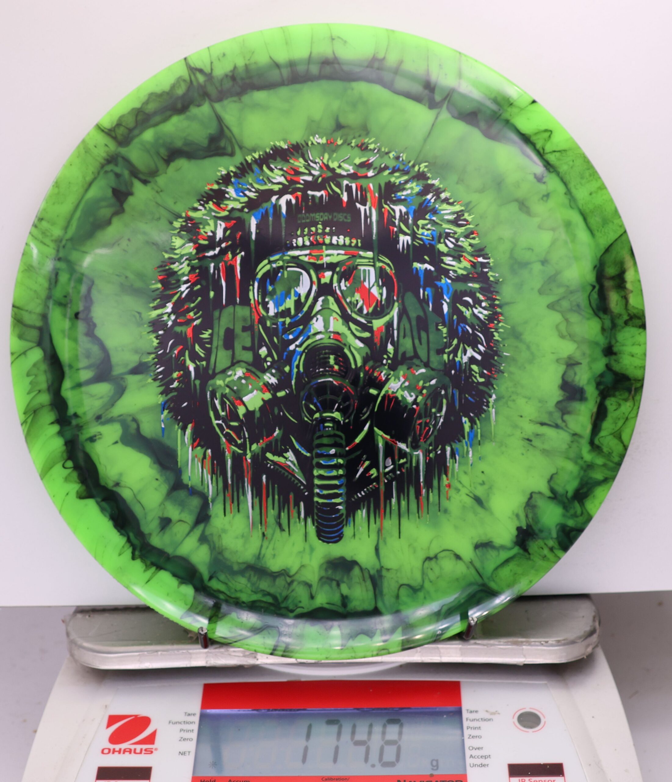 749189 Toxic Waste Ice Age - #541 GreenBlack, 175