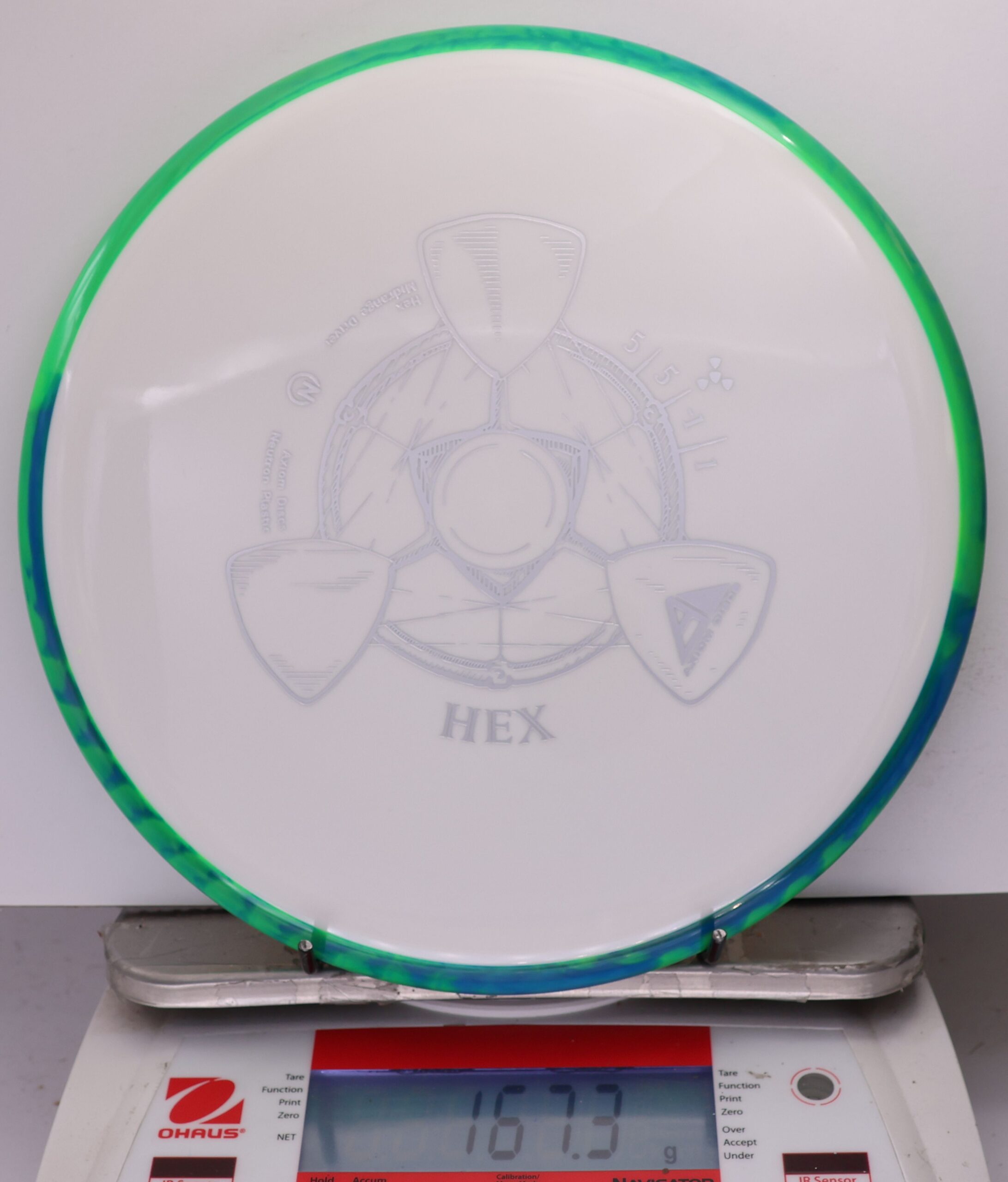 749423 Neutron Hex - #05 BlueGreen-White, 167