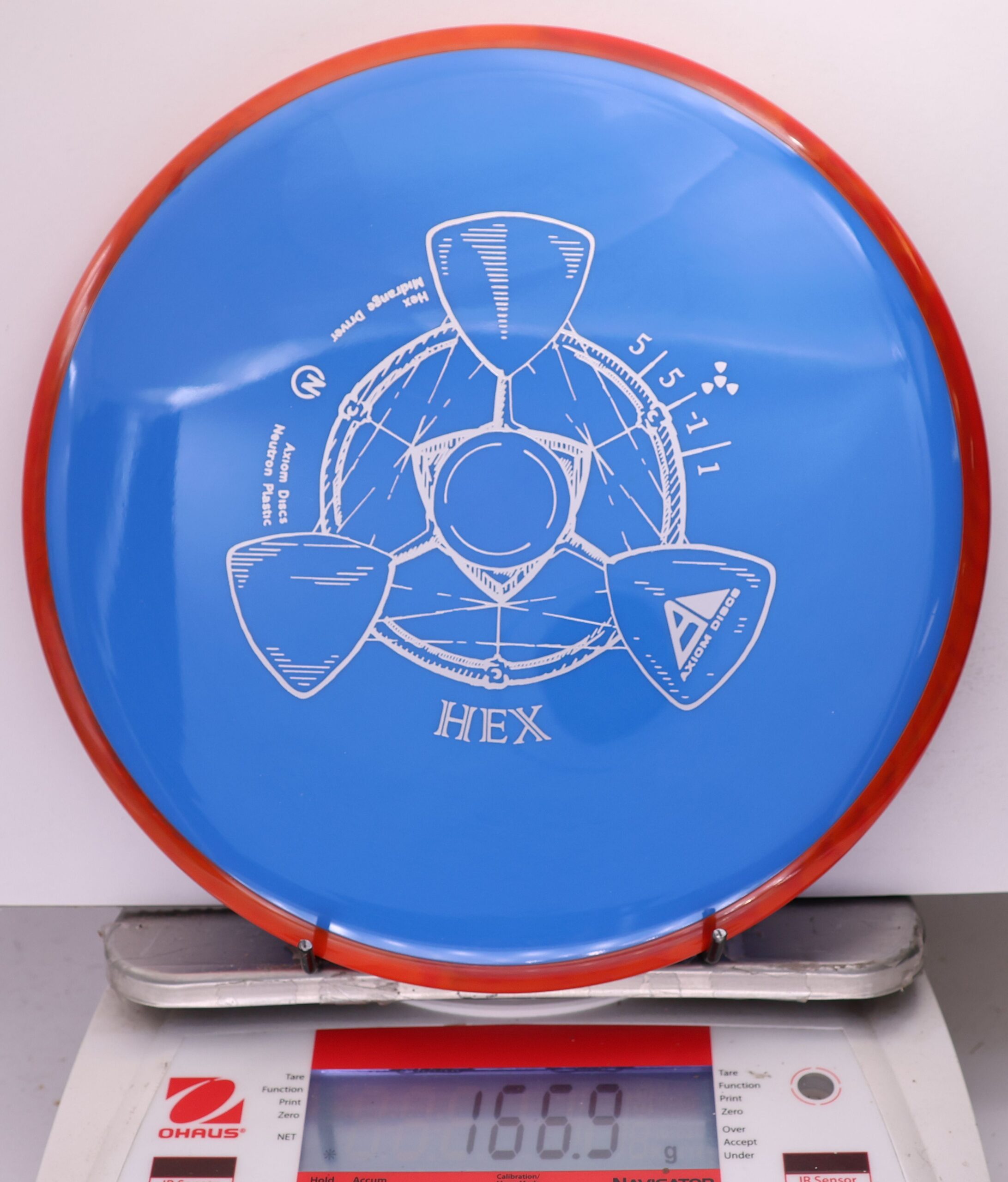 749436 Neutron Hex - #10 Red-Blue, 167