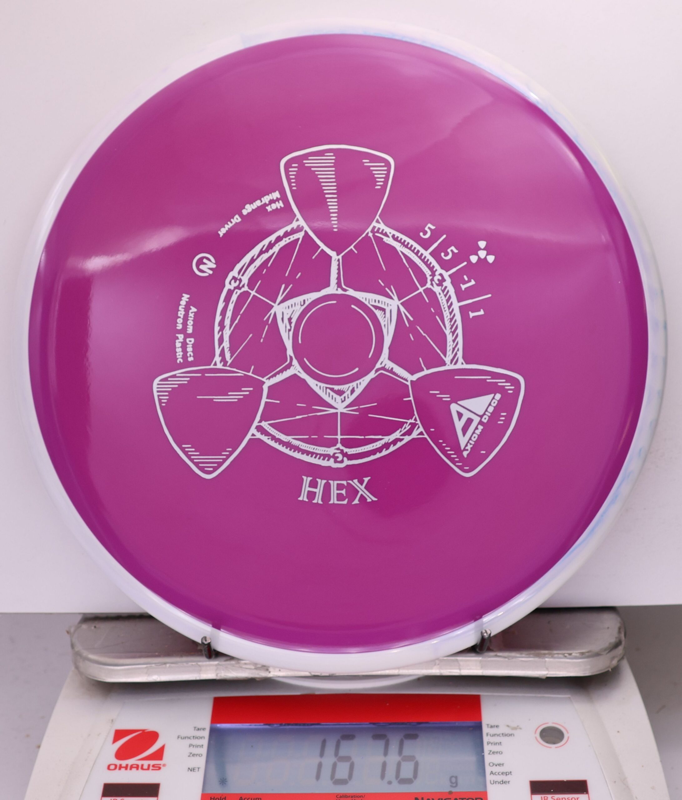 749447 Neutron Hex - #13 White-Purple, 168