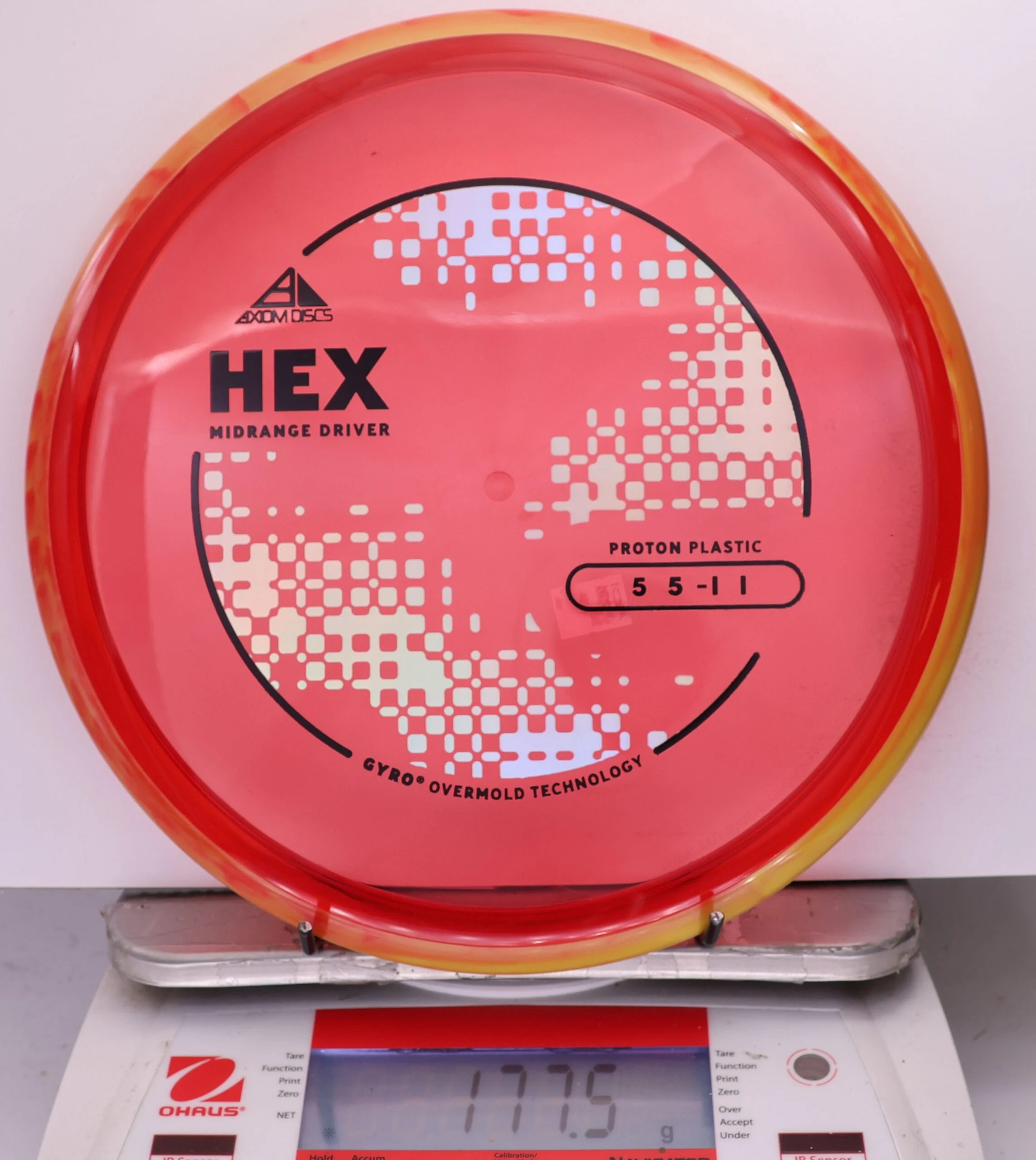 753239 Proton Hex, Project Lab Coat - #30 Orange-Red, 178