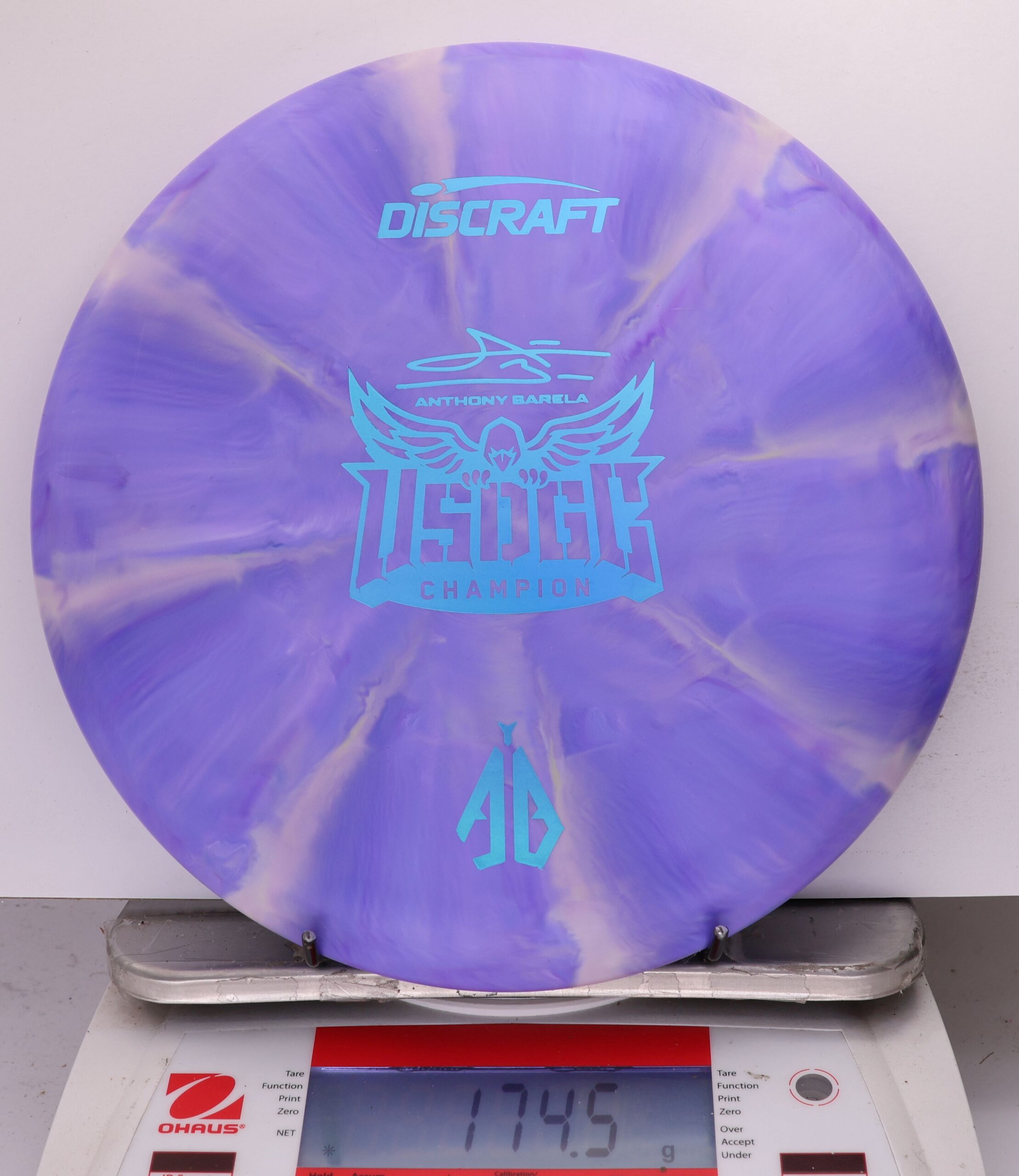 755609 Crazy Tuff Swirl Focus, Anthony Barela 2025 USDGC Champion - #47 Purple, 175