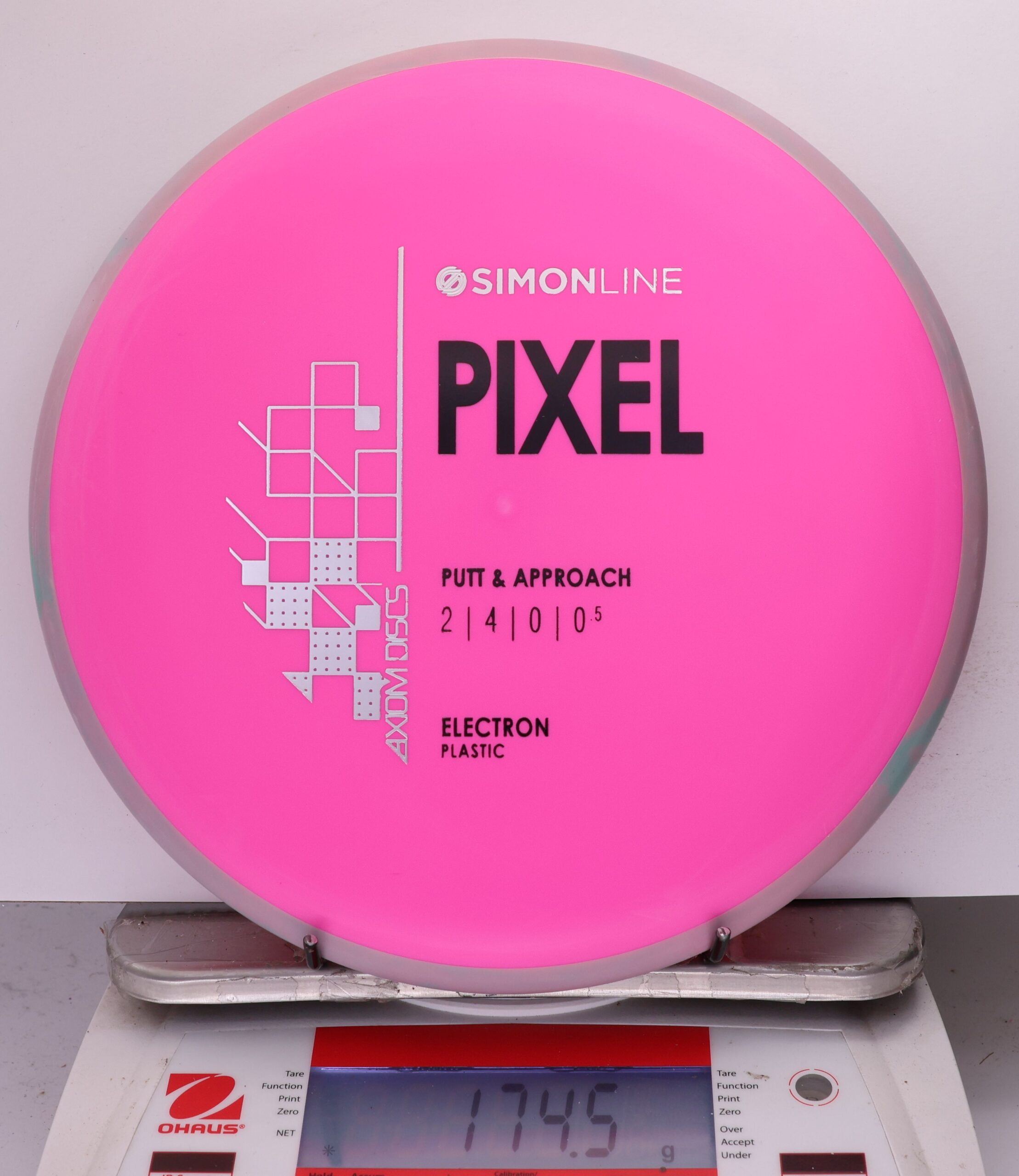 755643 Simon Line Electron Pixel - #06 Gray-Pink, 175