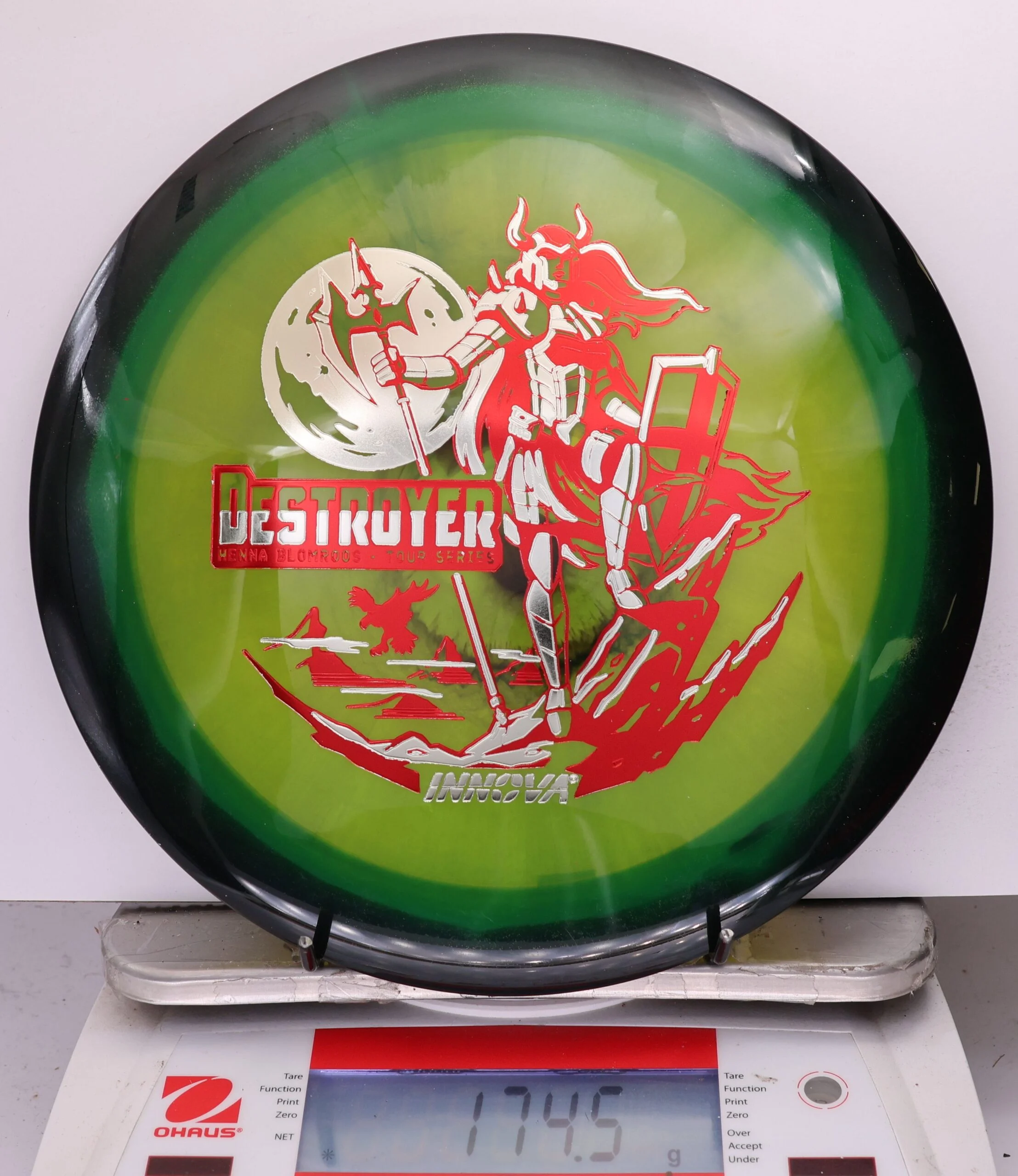 755718 Halo Champion Destroyer, Henna Blomroos 2026 Tour Series - #34 Black-Grellow, 175