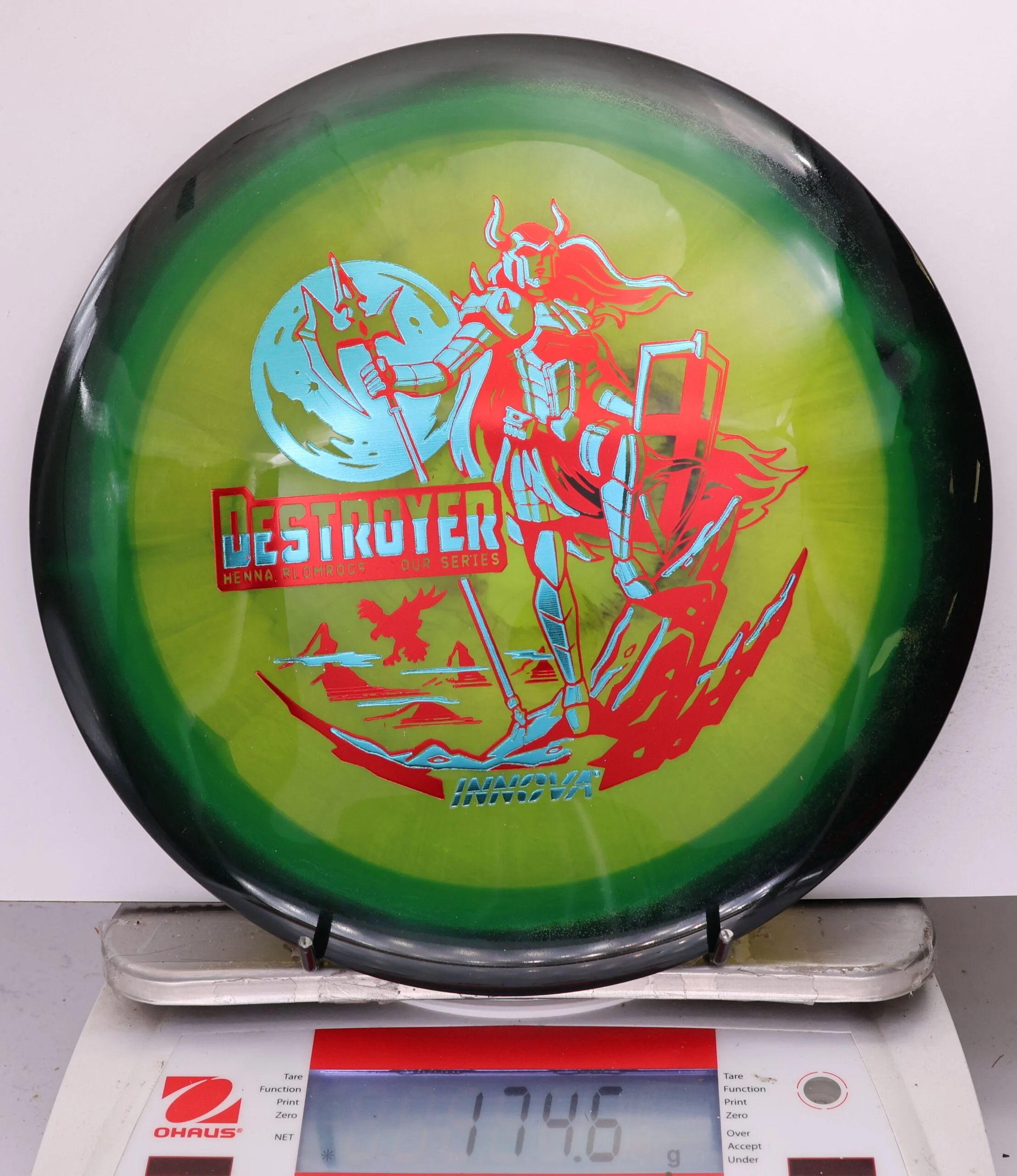 755734 Halo Champion Destroyer, Henna Blomroos 2026 Tour Series - #35 Black-Grellow, 175