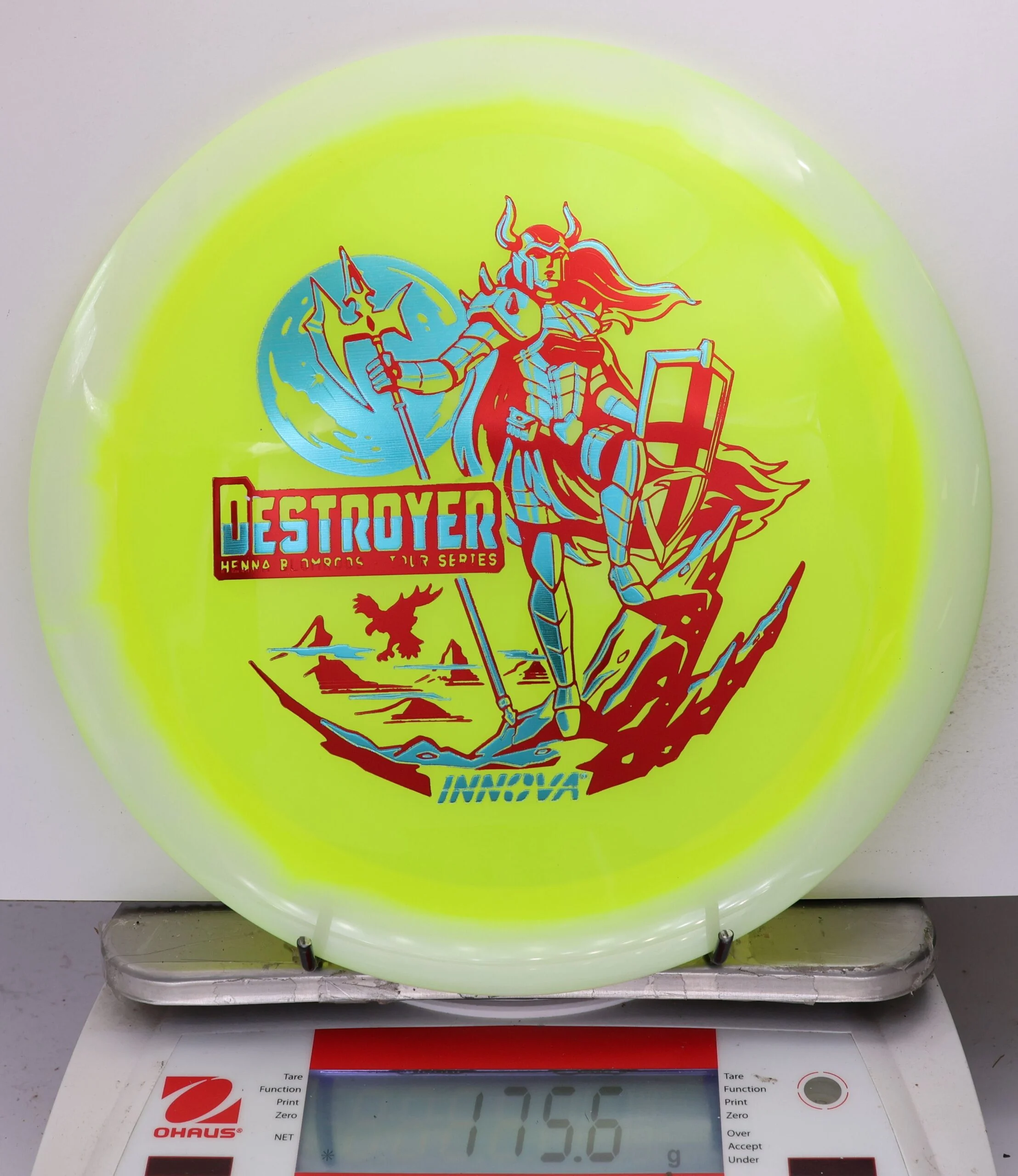 755737 Halo Champion Destroyer, Henna Blomroos 2026 Tour Series - #38 White-NYellow, 176