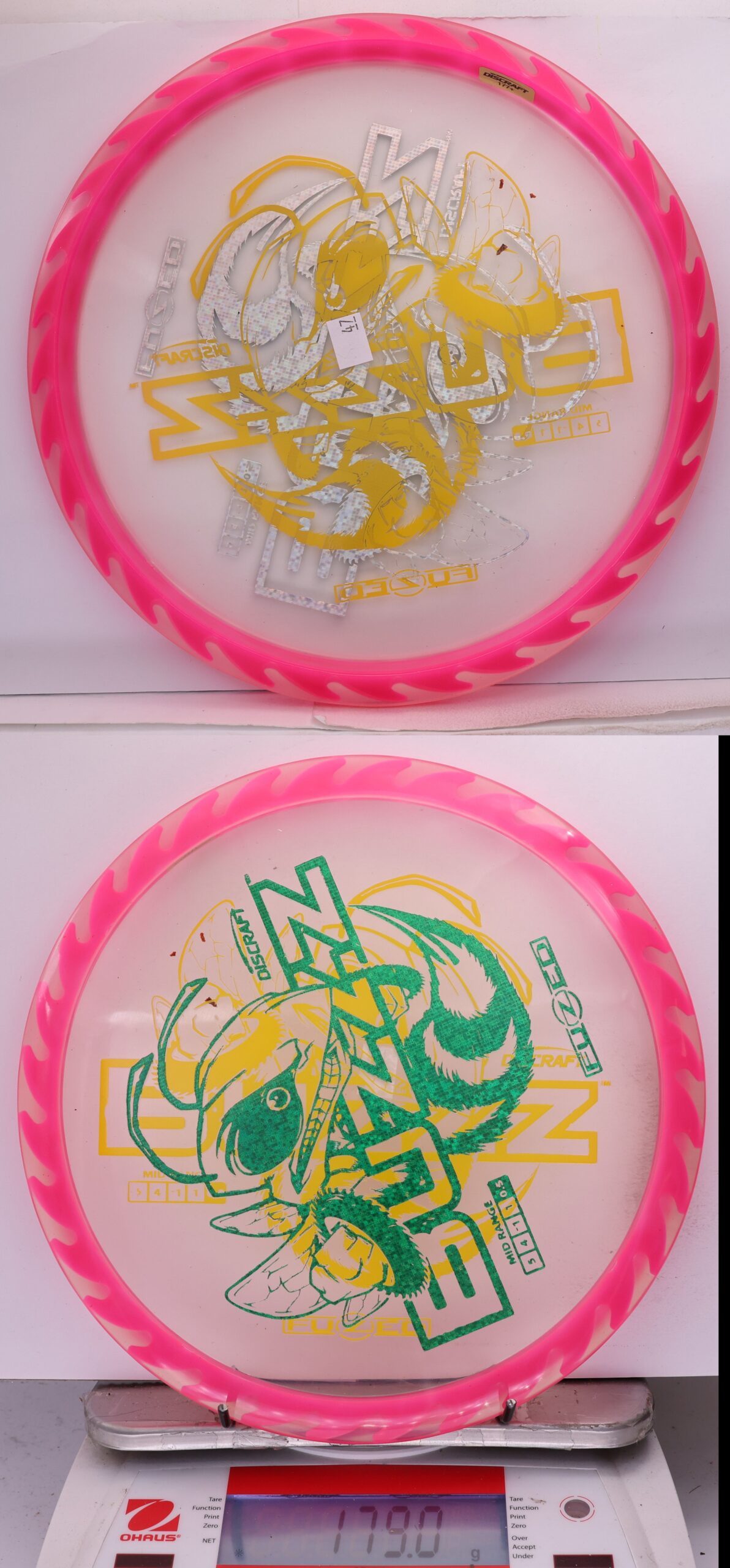 756314 X-Out Fuzed Line Buzzz - Buzzzsaw - #47 Clear-Pink, 179