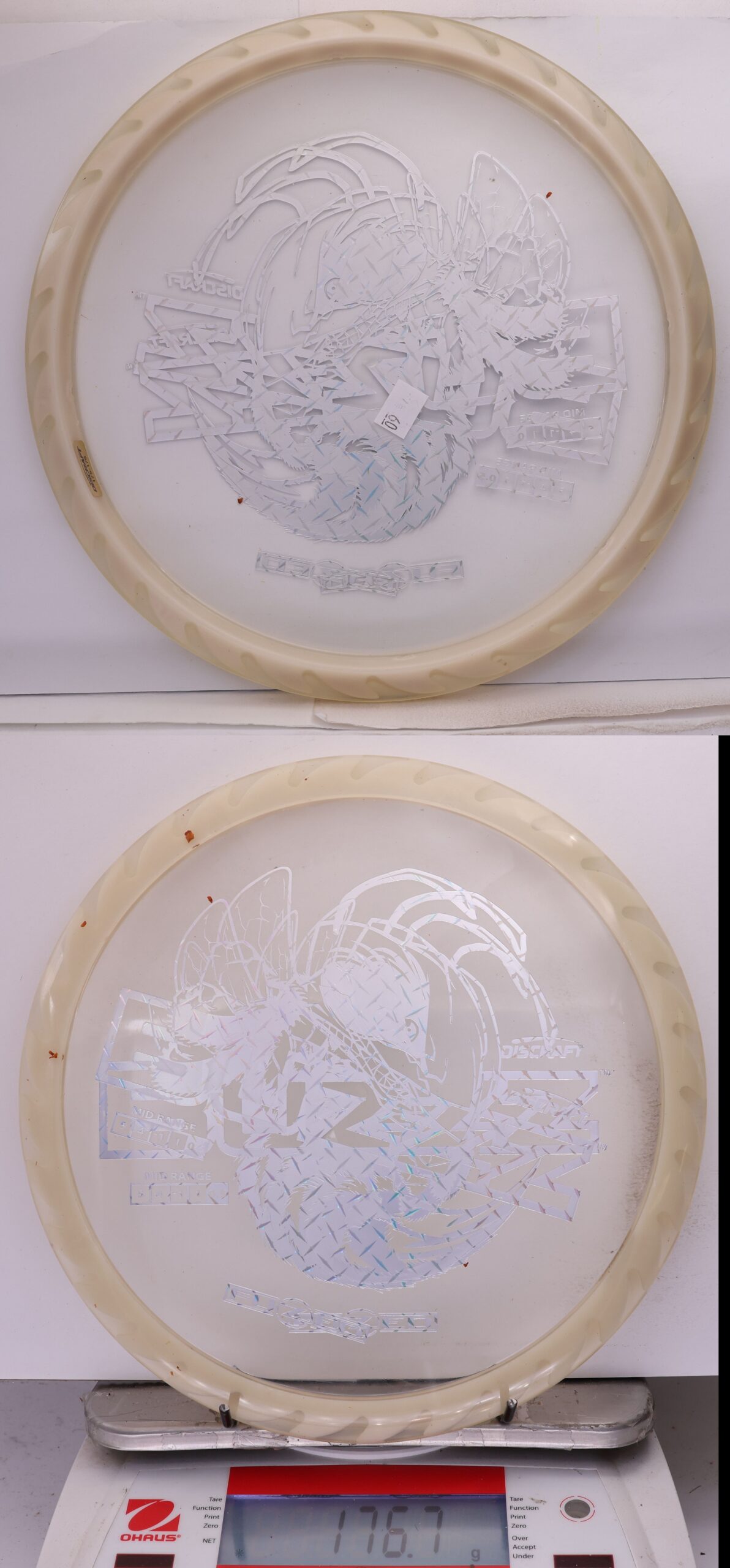 756456 X-Out Fuzed Line Buzzz - Buzzzsaw - #60 Clear-Glow, 177