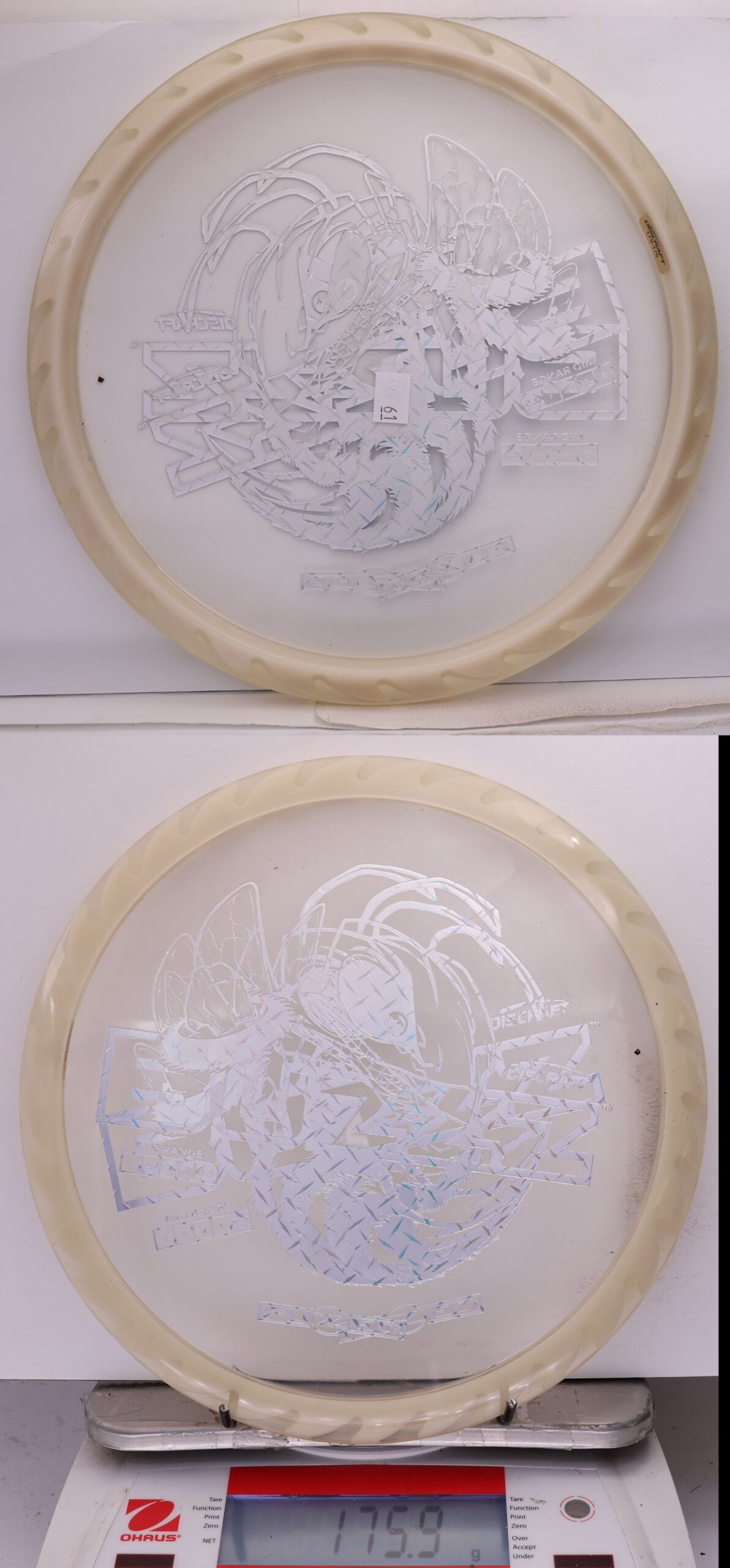 756457 X-Out Fuzed Line Buzzz - Buzzzsaw - #61 Clear-Glow, 176