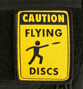 Caution Flying Discs, Disc Golf Patch