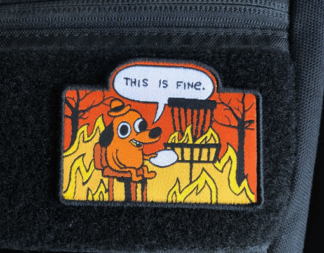 This Is Fine, Disc Golf Patch