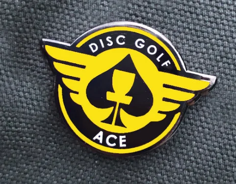 756735 ACE Disc Golf Pin - Yellow