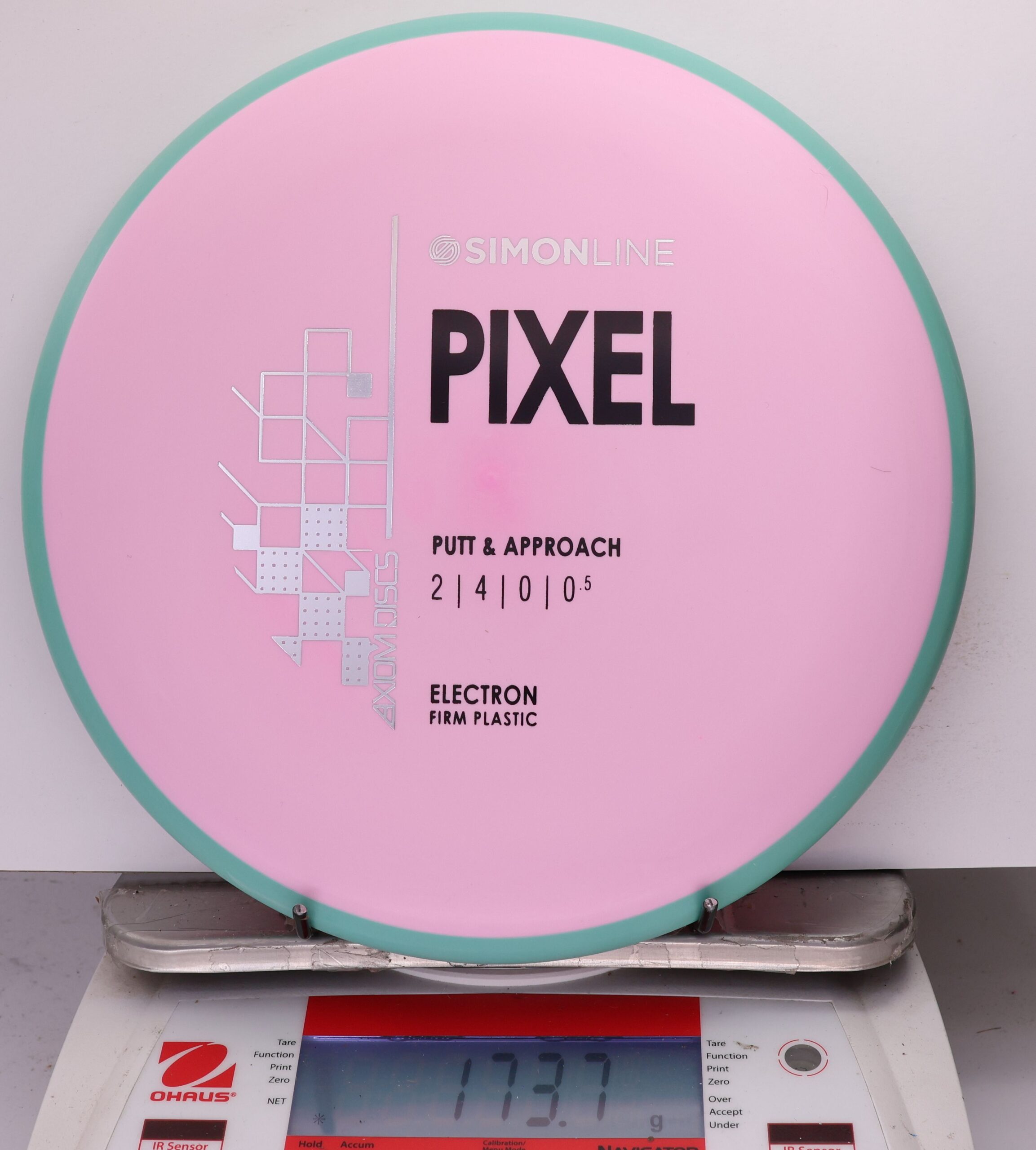 756853 Simon Line Electron Firm Pixel - #79 Green-Pink, 174
