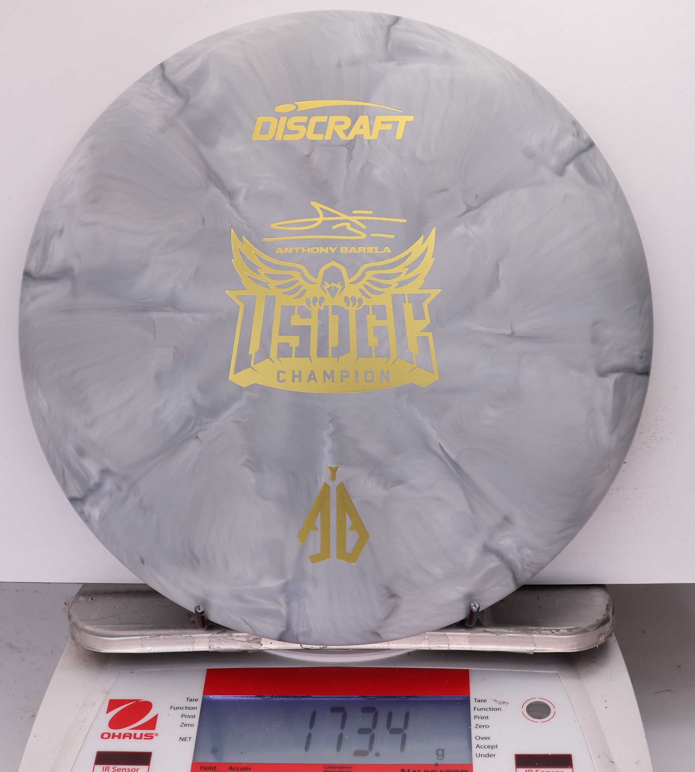 756890 Crazy Tuff Swirl Focus, Anthony Barela 2025 USDGC Champion - #81 Gray, 173