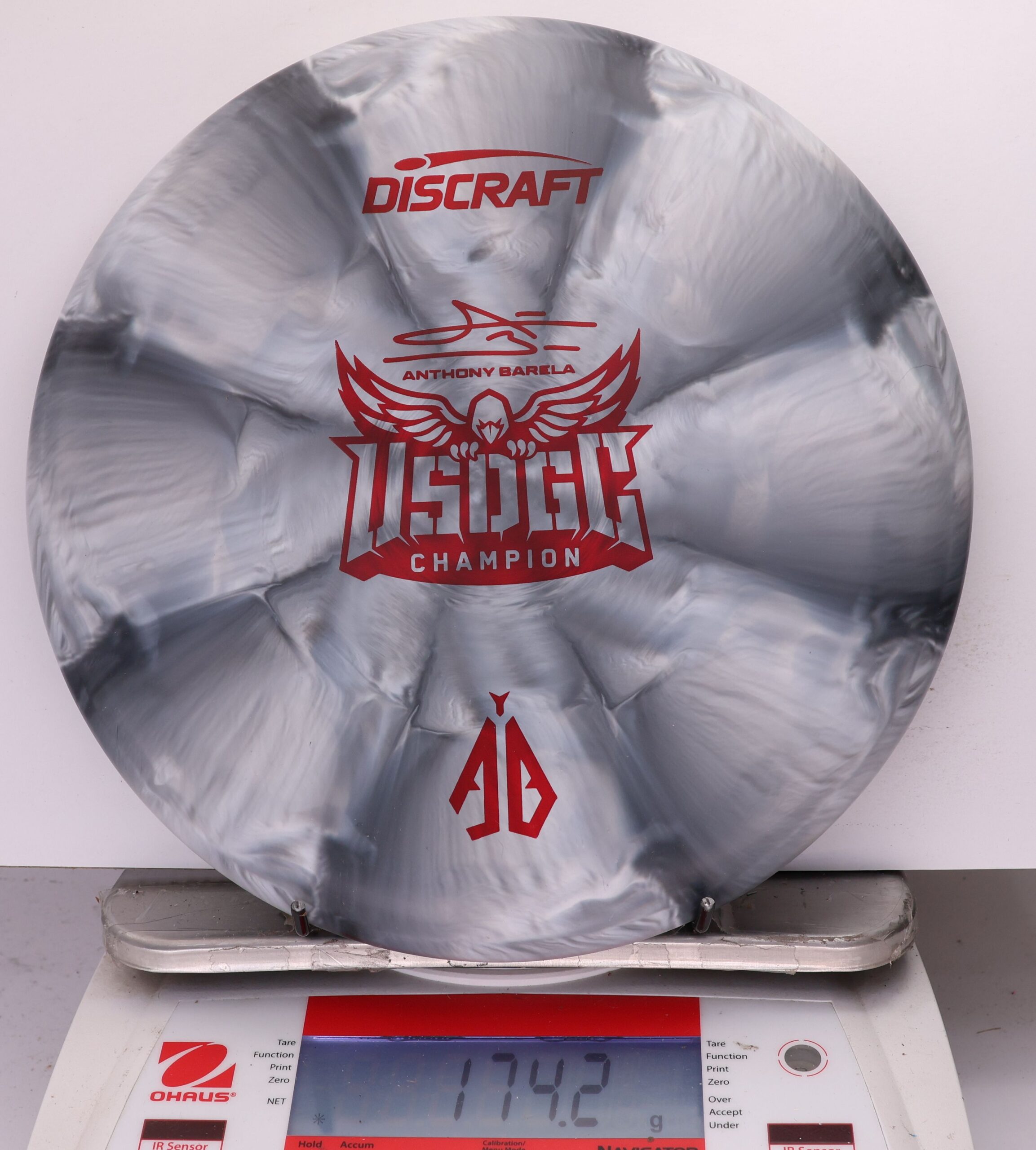 756893 Crazy Tuff Swirl Focus, Anthony Barela 2025 USDGC Champion - #84 Gray, 174