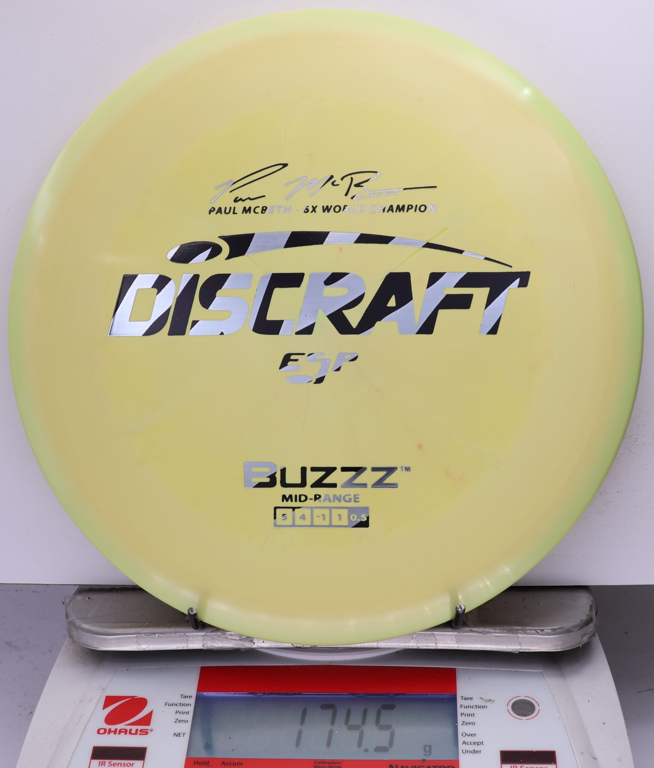 757177 ESP Buzzz, Paul McBeth 6X - #44 Grellow, 175