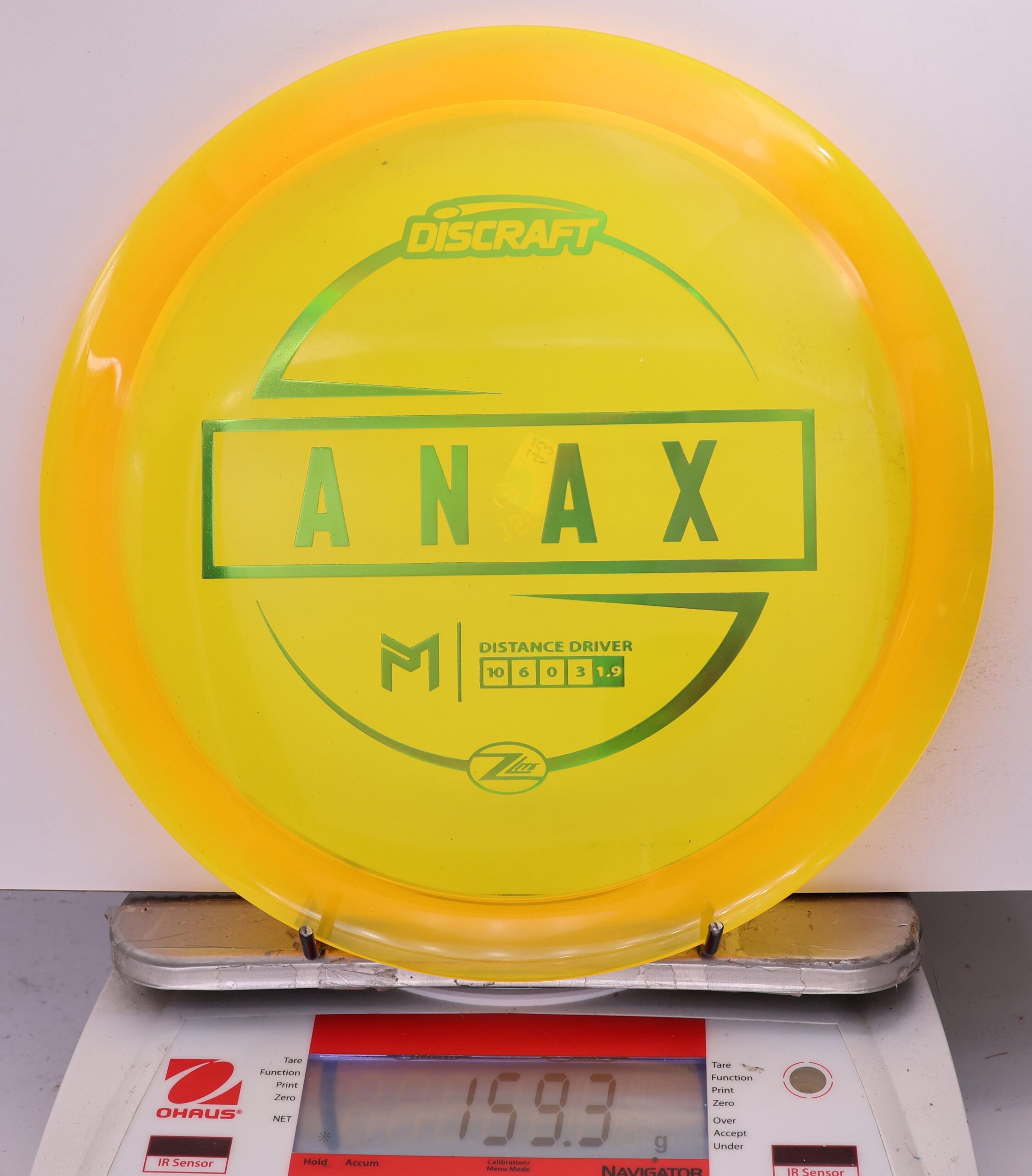 757684 Z Lite Anax, Paul McBeth - #43 Yellow, 159