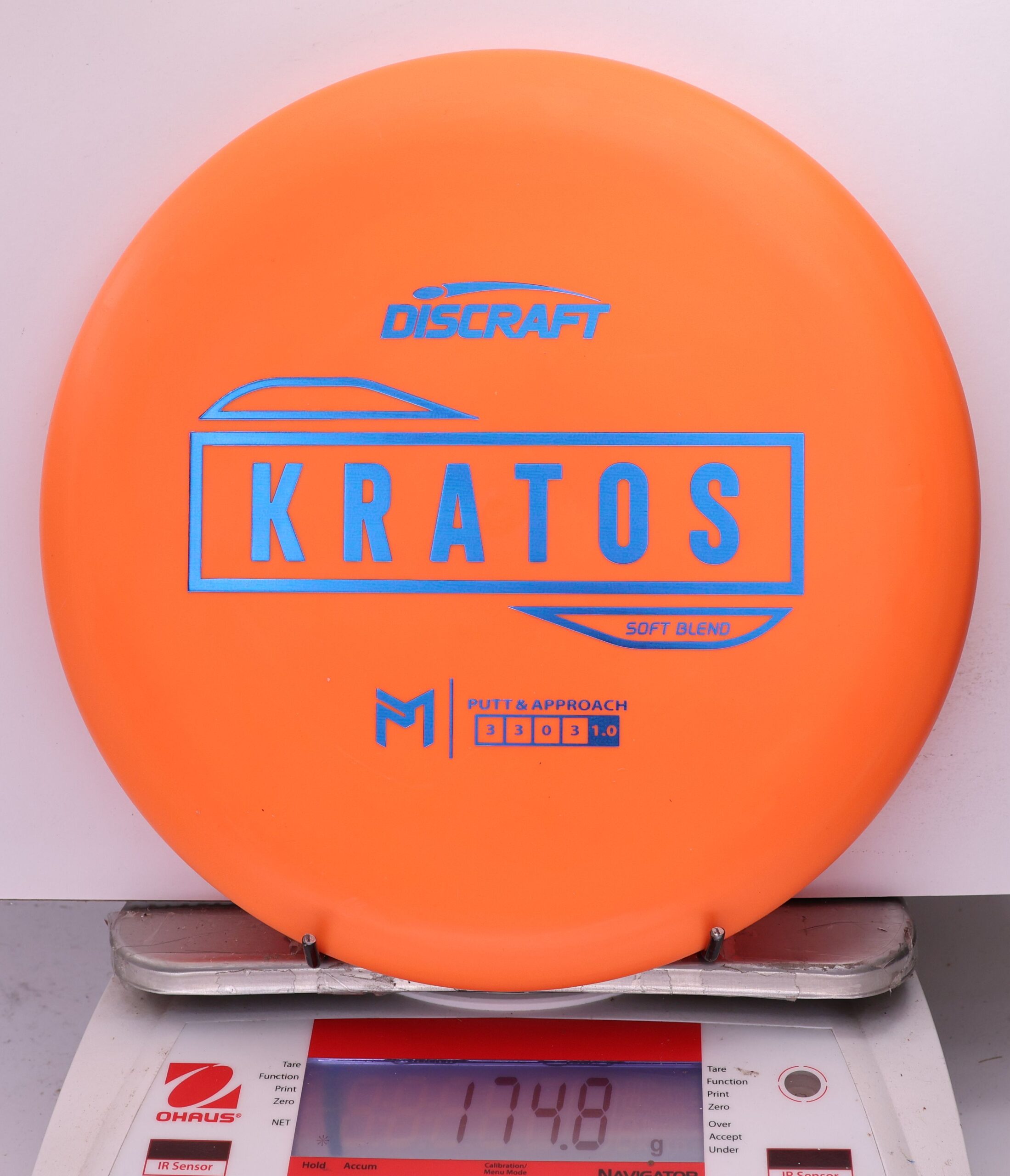 757891 Putter Line Soft Kratos, Paul McBeth - #42 Orange, 175