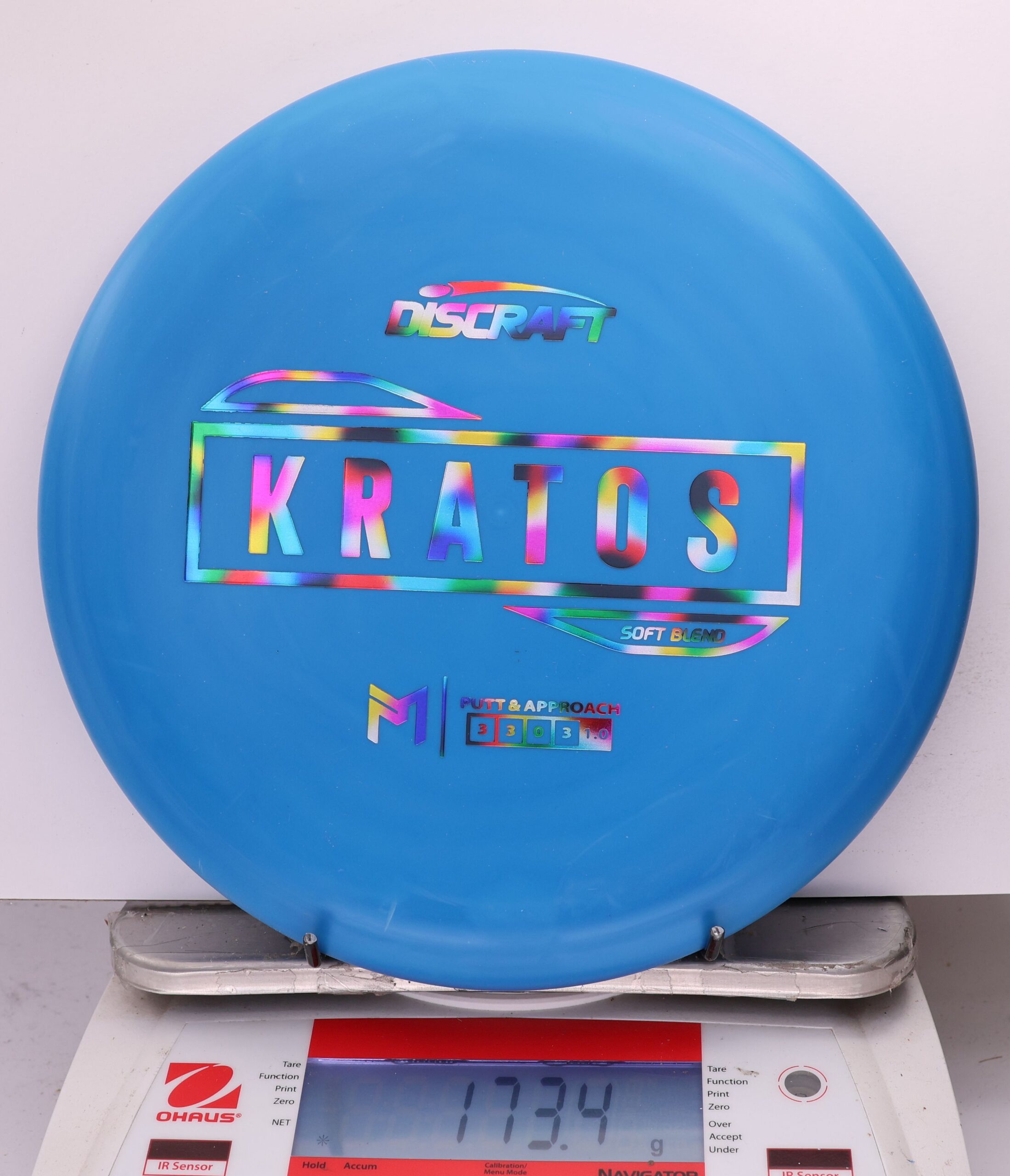 757892 Putter Line Soft Kratos, Paul McBeth - #43 Blue, 173