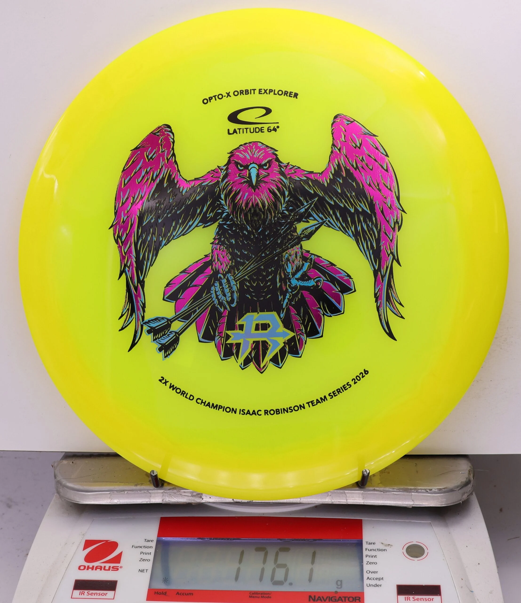 758436 Opto-X Orbit Explorer, Isaac Robinson 2026 Team Series - #05 Yellow, 176