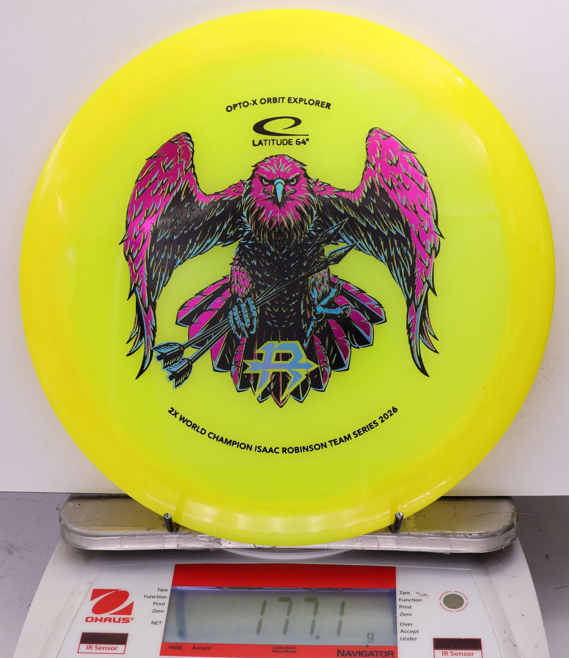 758437 Opto-X Orbit Explorer, Isaac Robinson 2026 Team Series - #06 Yellow, 177