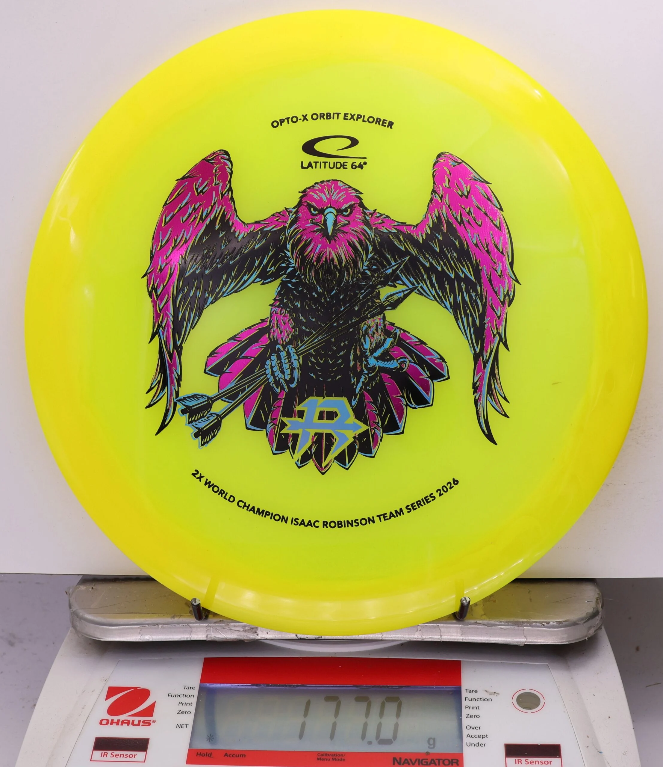 758457 Opto-X Orbit Explorer, Isaac Robinson 2026 Team Series - #07 Yellow, 177