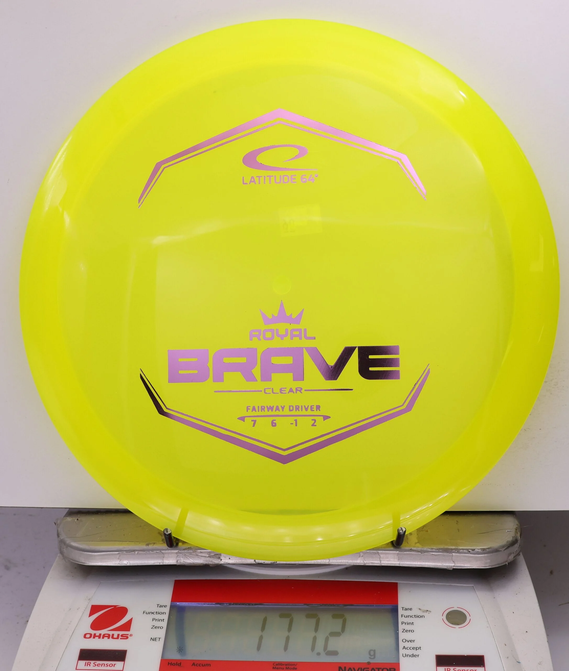 758554 Royal Clear Brave - #06 Yellow, 177