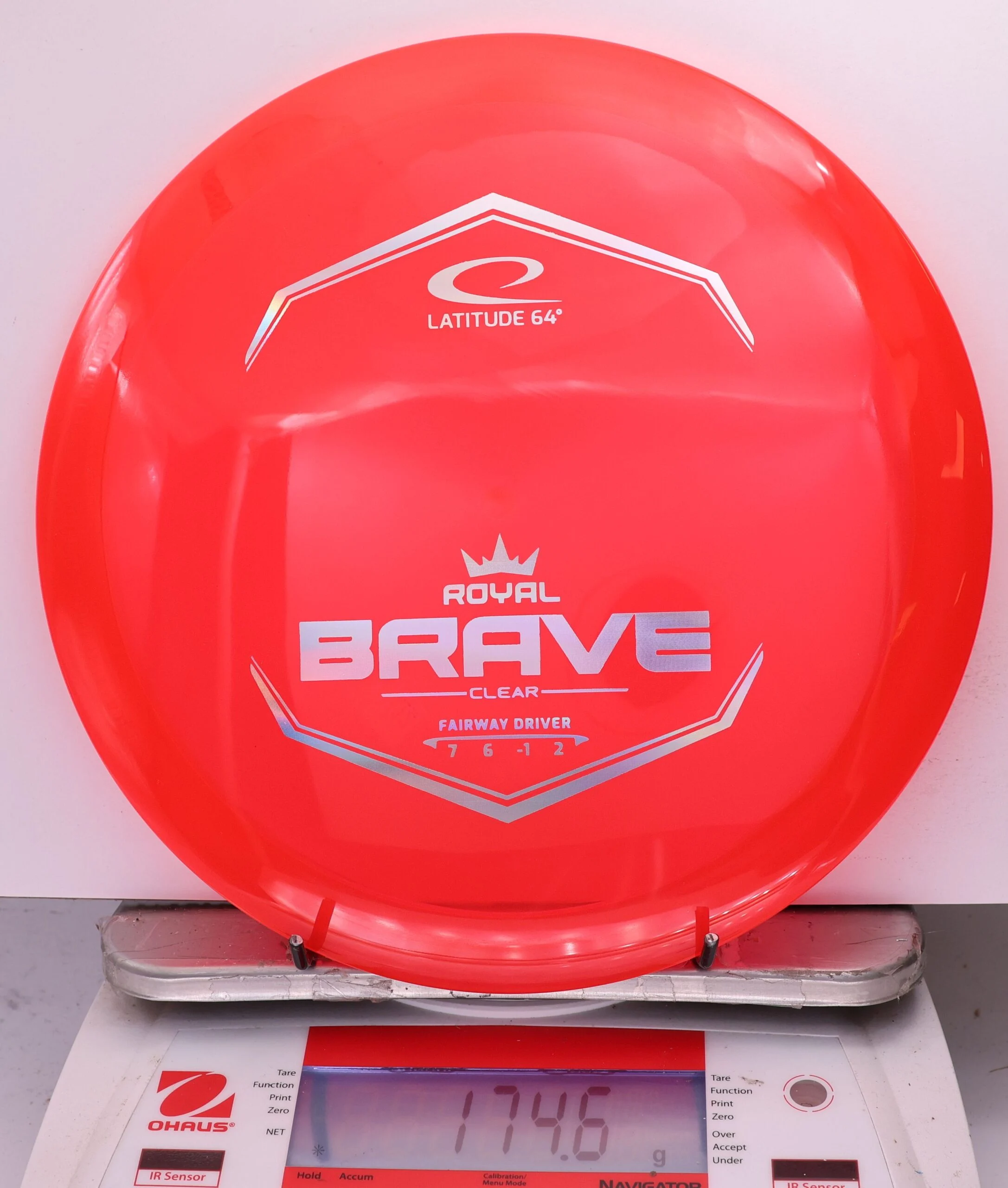 758592 Royal Clear Brave - #12 Red, 175
