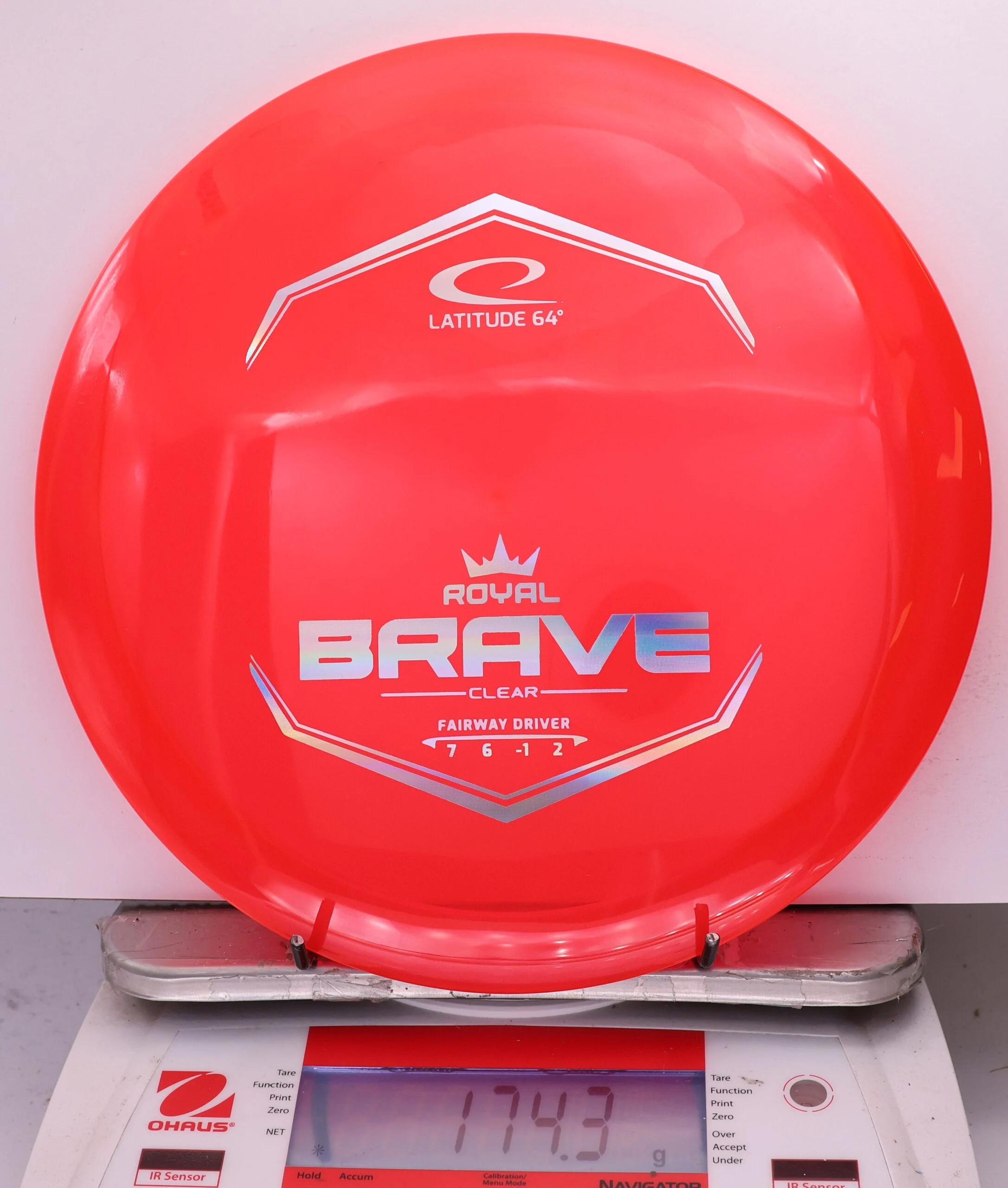 758594 Royal Clear Brave - #14 Red, 174