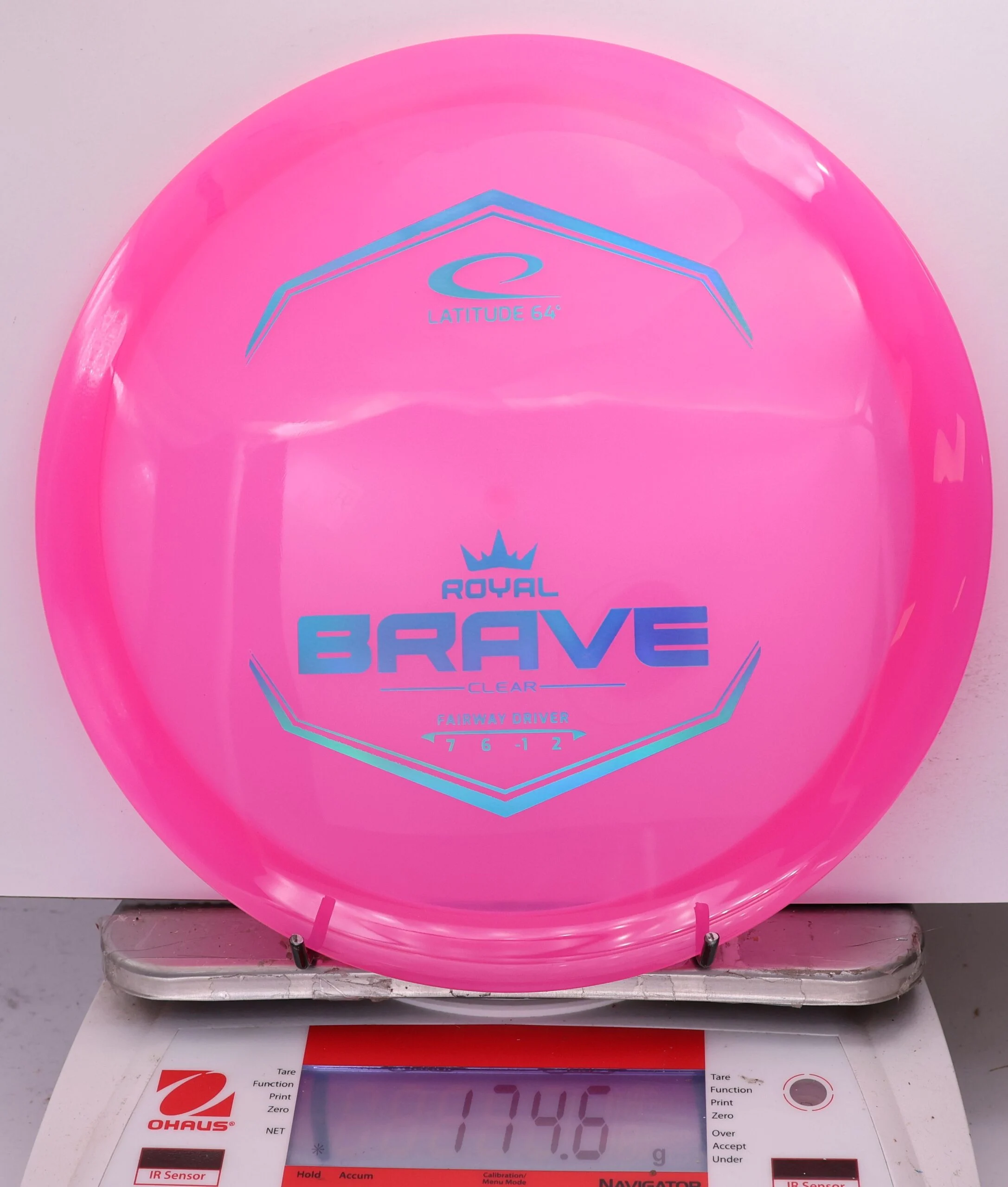 758596 Royal Clear Brave - #16 Pink, 175