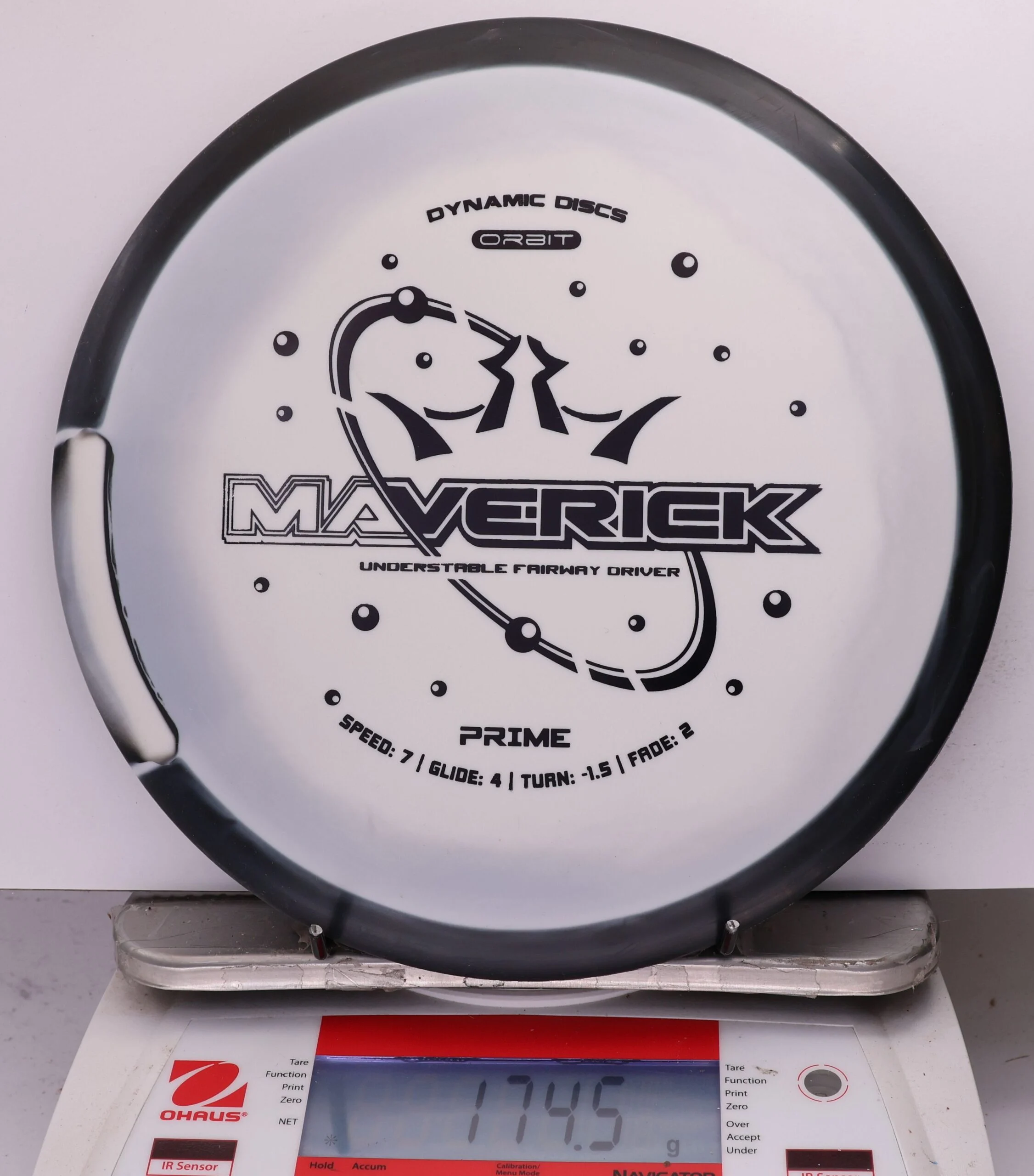 758745 Prime Orbit Maverick - #11 Black-White, 175