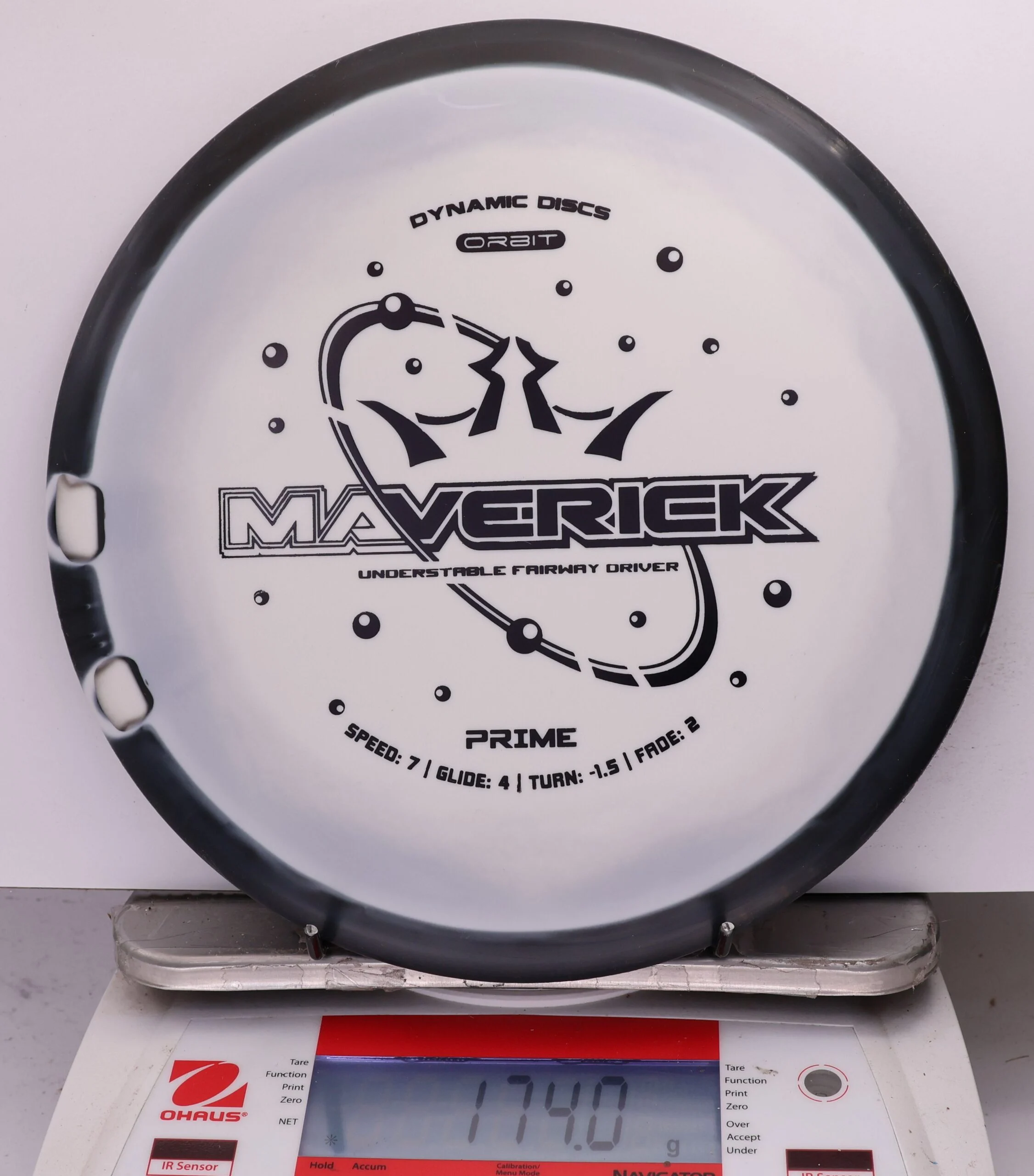 758760 Prime Orbit Maverick - #13 Black-White, 174