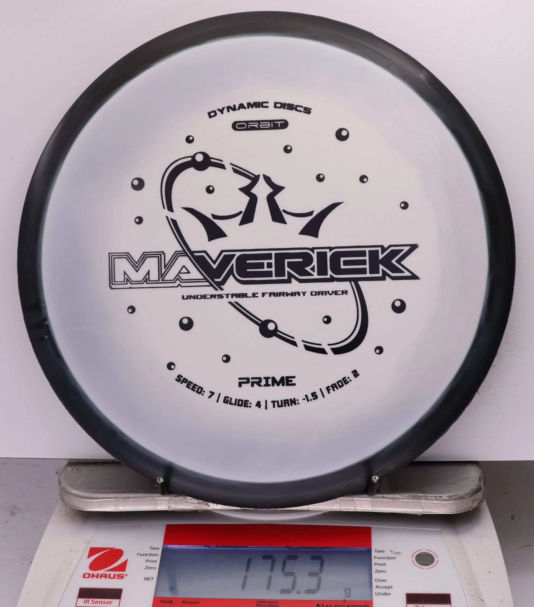 758761 Prime Orbit Maverick - #14 Black-White, 175