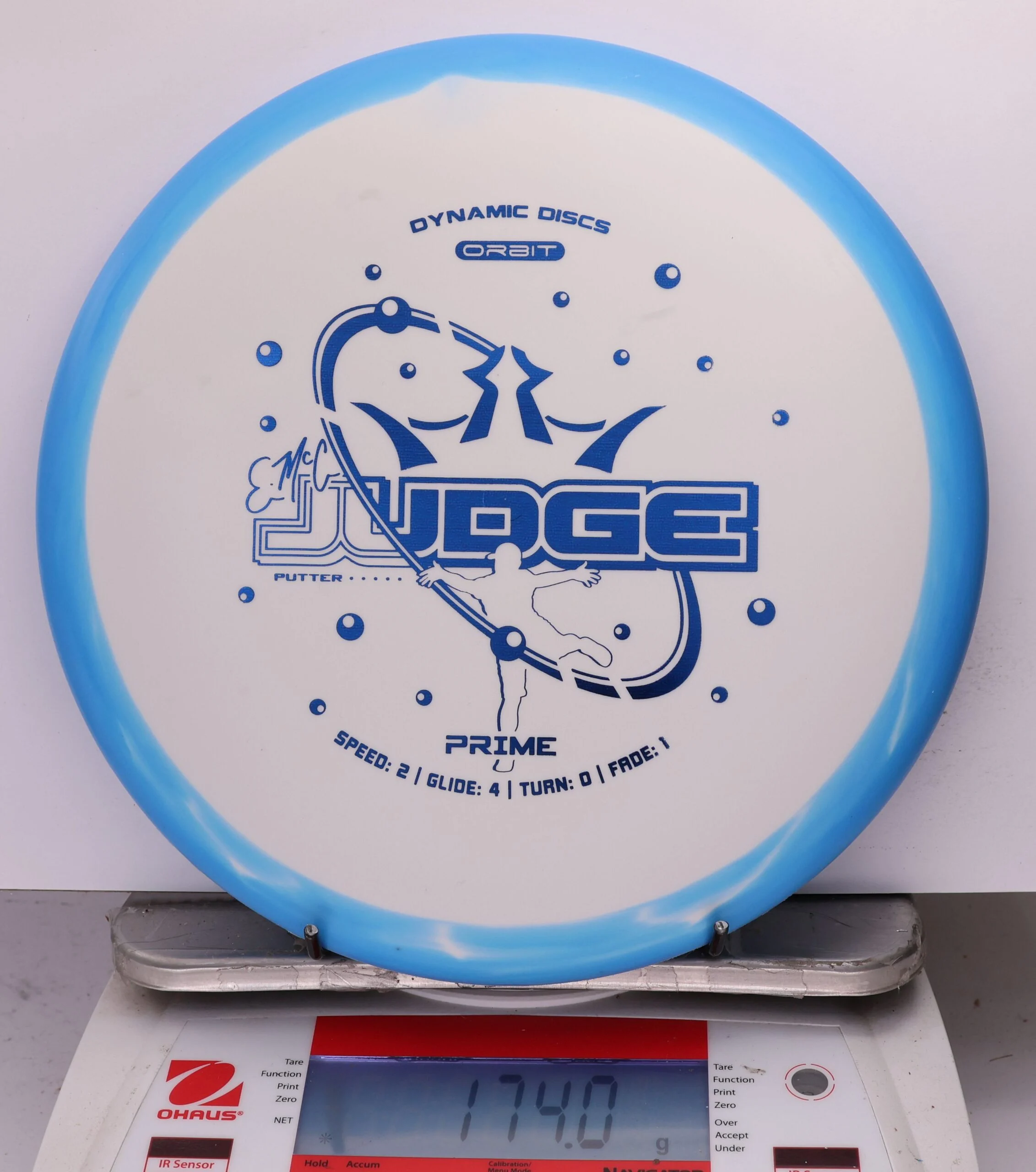 758802 Prime Orbit EMac Judge - #02 Blue-White, 174