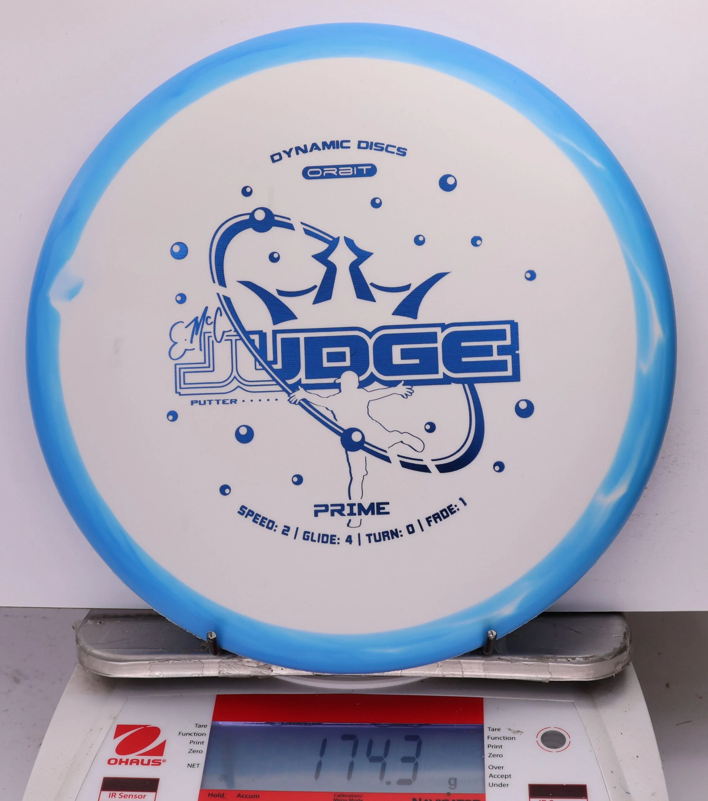 758804 Prime Orbit EMac Judge - #04 Blue-White, 174