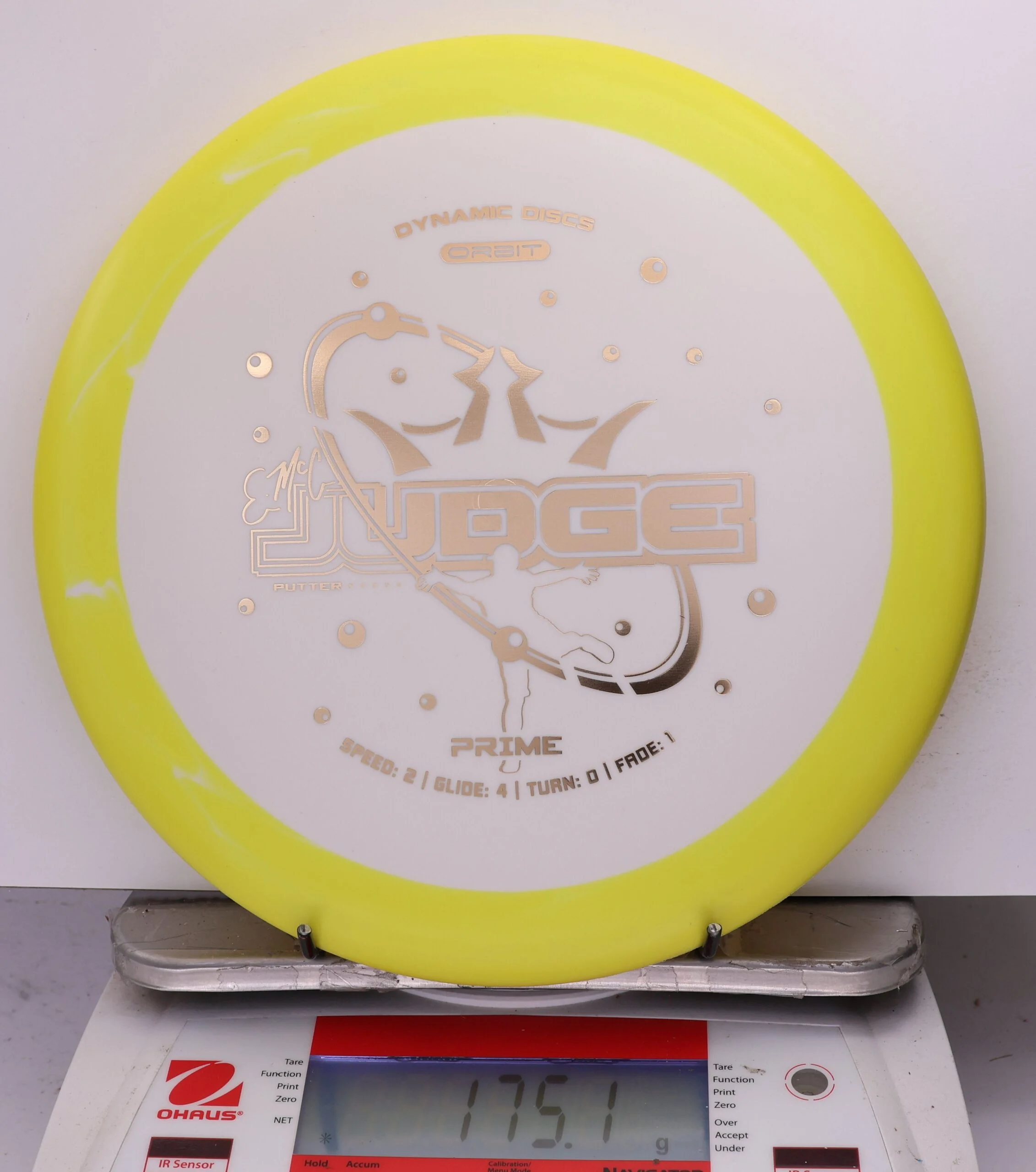 758806 Prime Orbit EMac Judge - #06 Yellow-White, 175