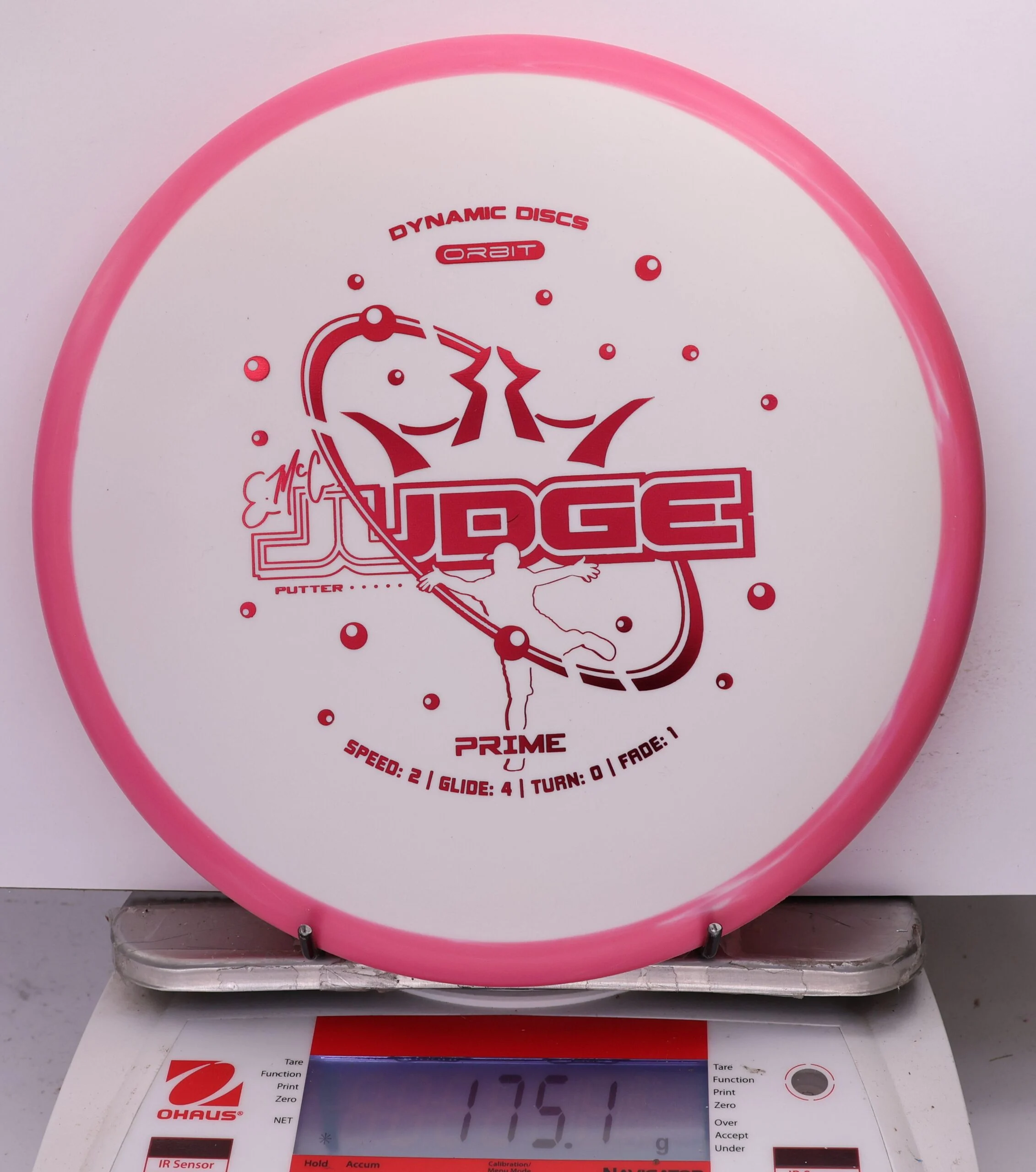 758830 Prime Orbit EMac Judge - #11 Pink-White, 175