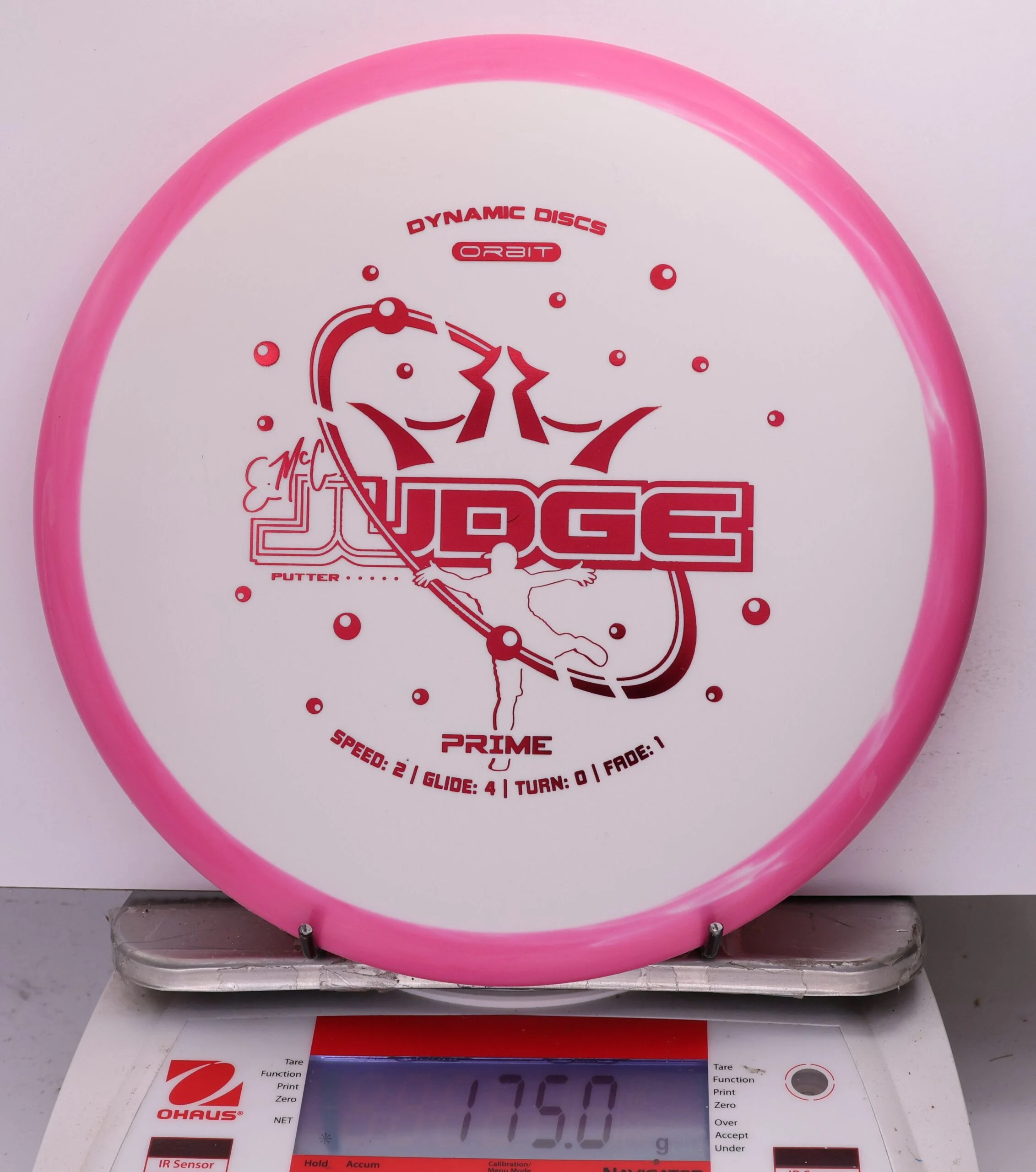 758850 Prime Orbit EMac Judge - #12 Pink-White, 175