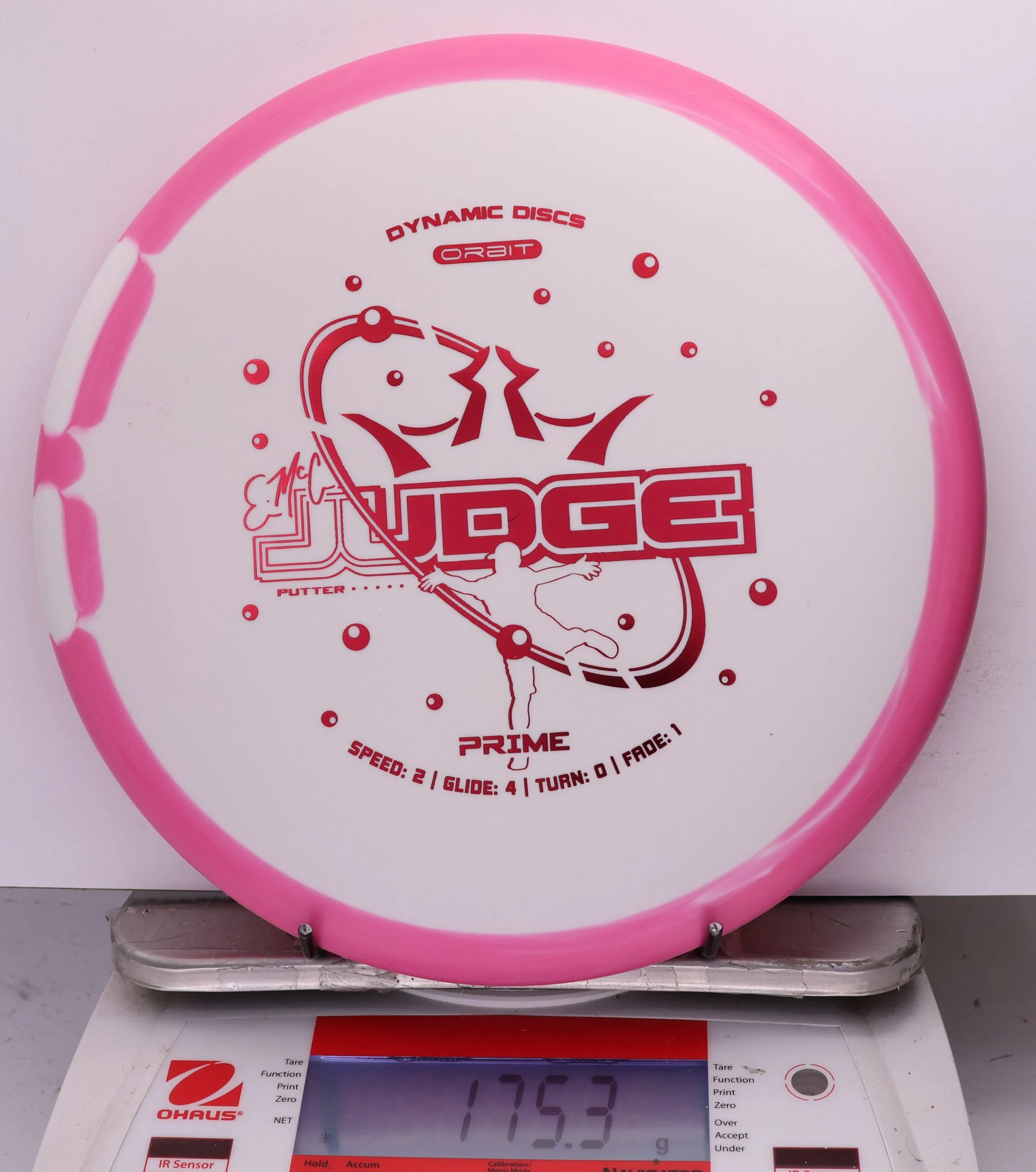 758851 Prime Orbit EMac Judge - #13 Pink-White, 175