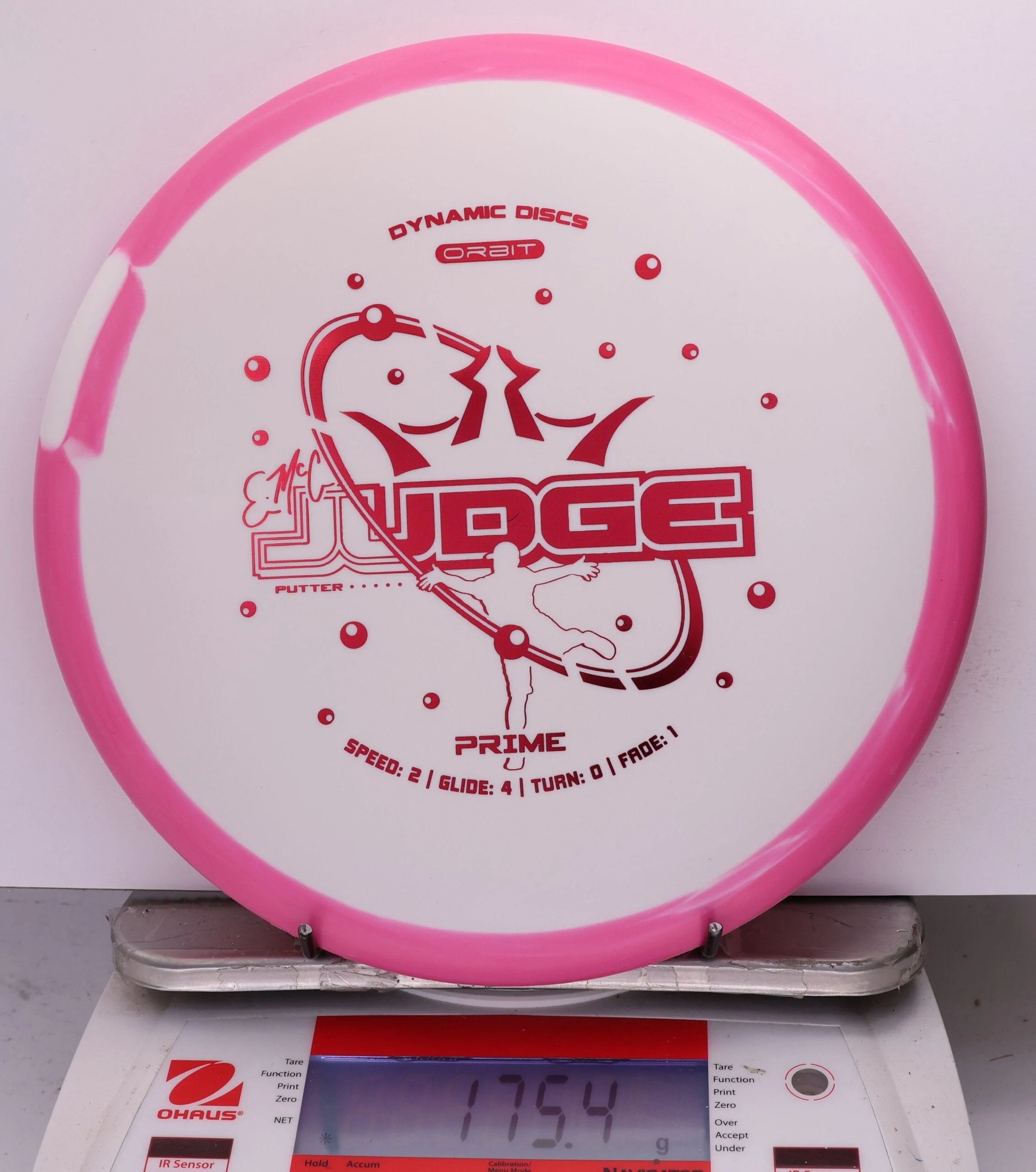 758852 Prime Orbit EMac Judge - #14 Pink-White, 175