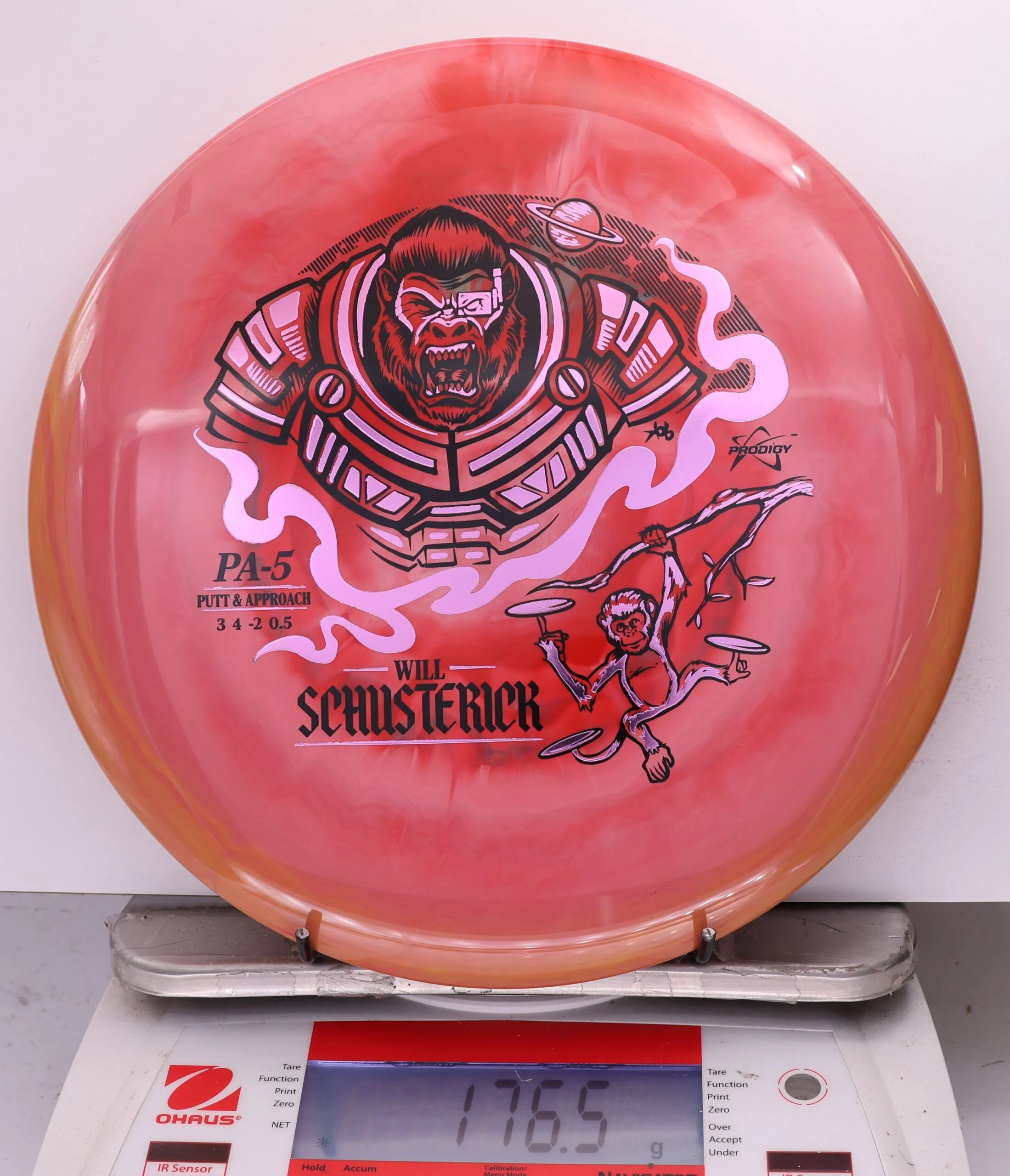758989 Prodigy PA5, 500 Spectrum Will Schusterick 2026 Signature Series - #16 RedPinkOrange, 177