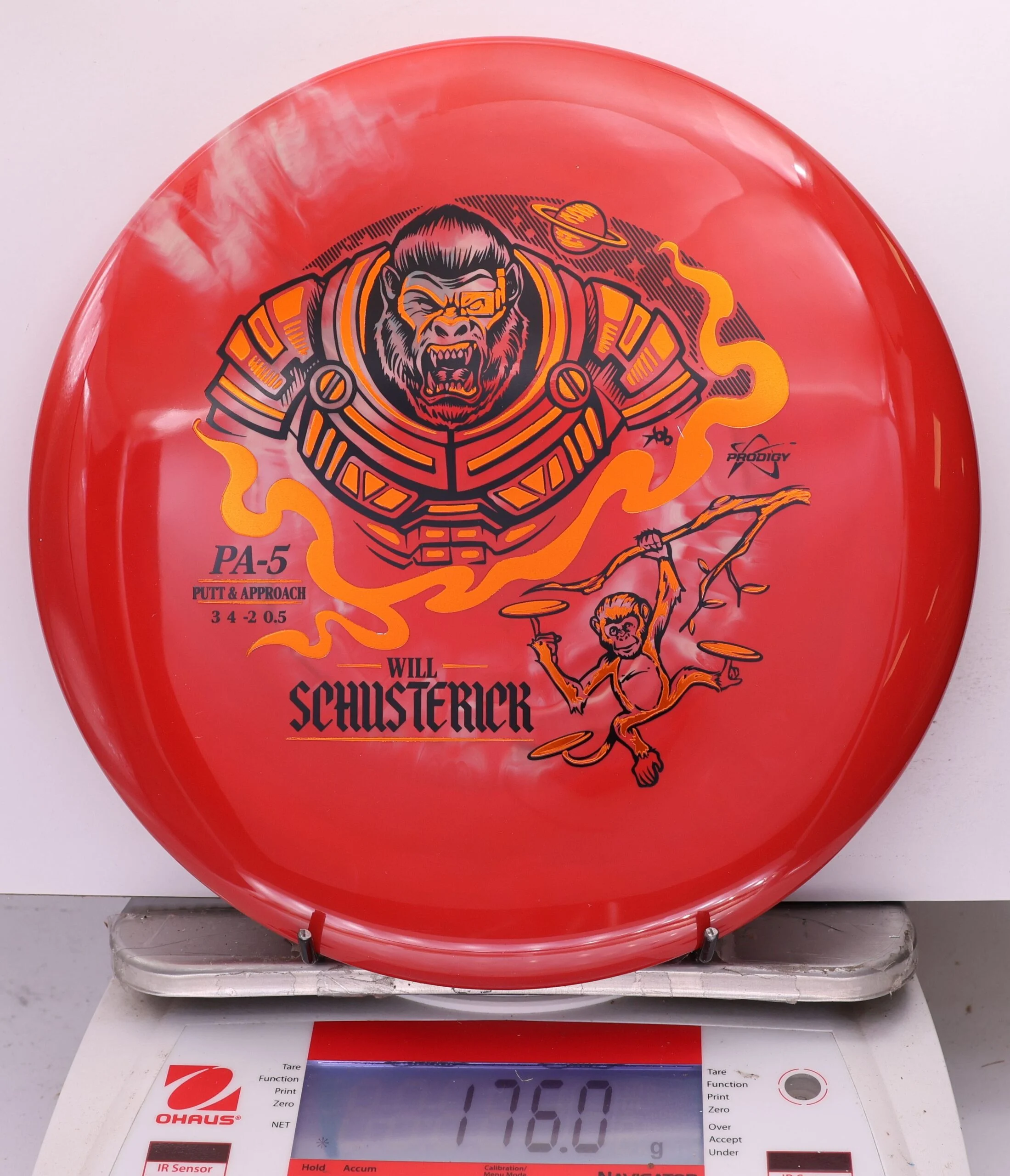 759016 Prodigy PA5, 500 Spectrum Will Schusterick 2026 Signature Series - #19 Red, 176