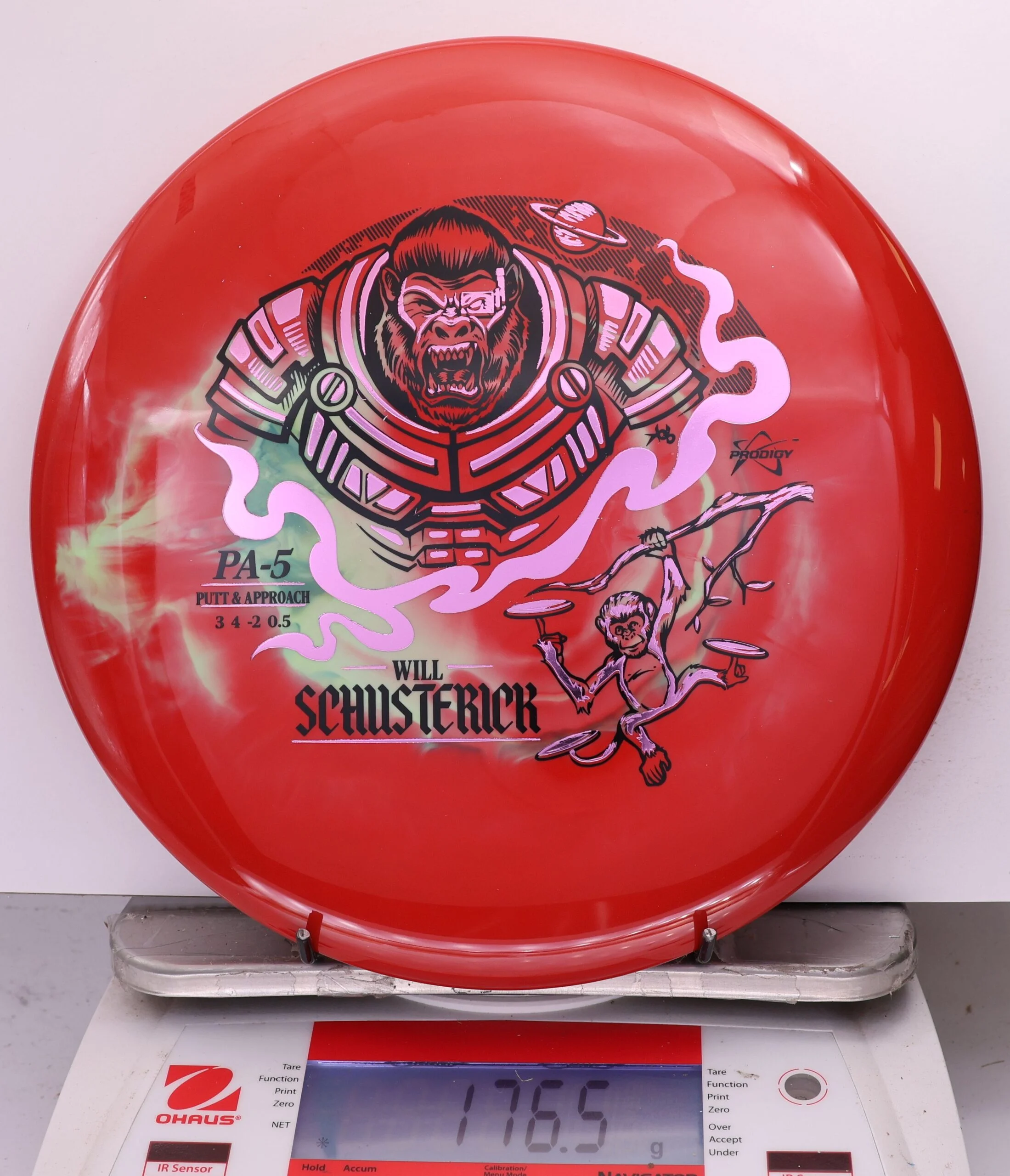 759017 Prodigy PA5, 500 Spectrum Will Schusterick 2026 Signature Series - #20 Red, 177
